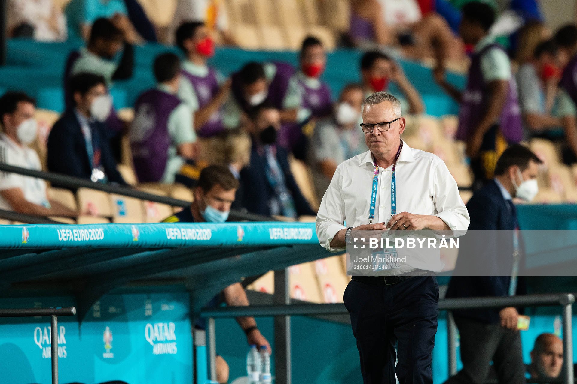 head coach Janne Andersson of Sweden