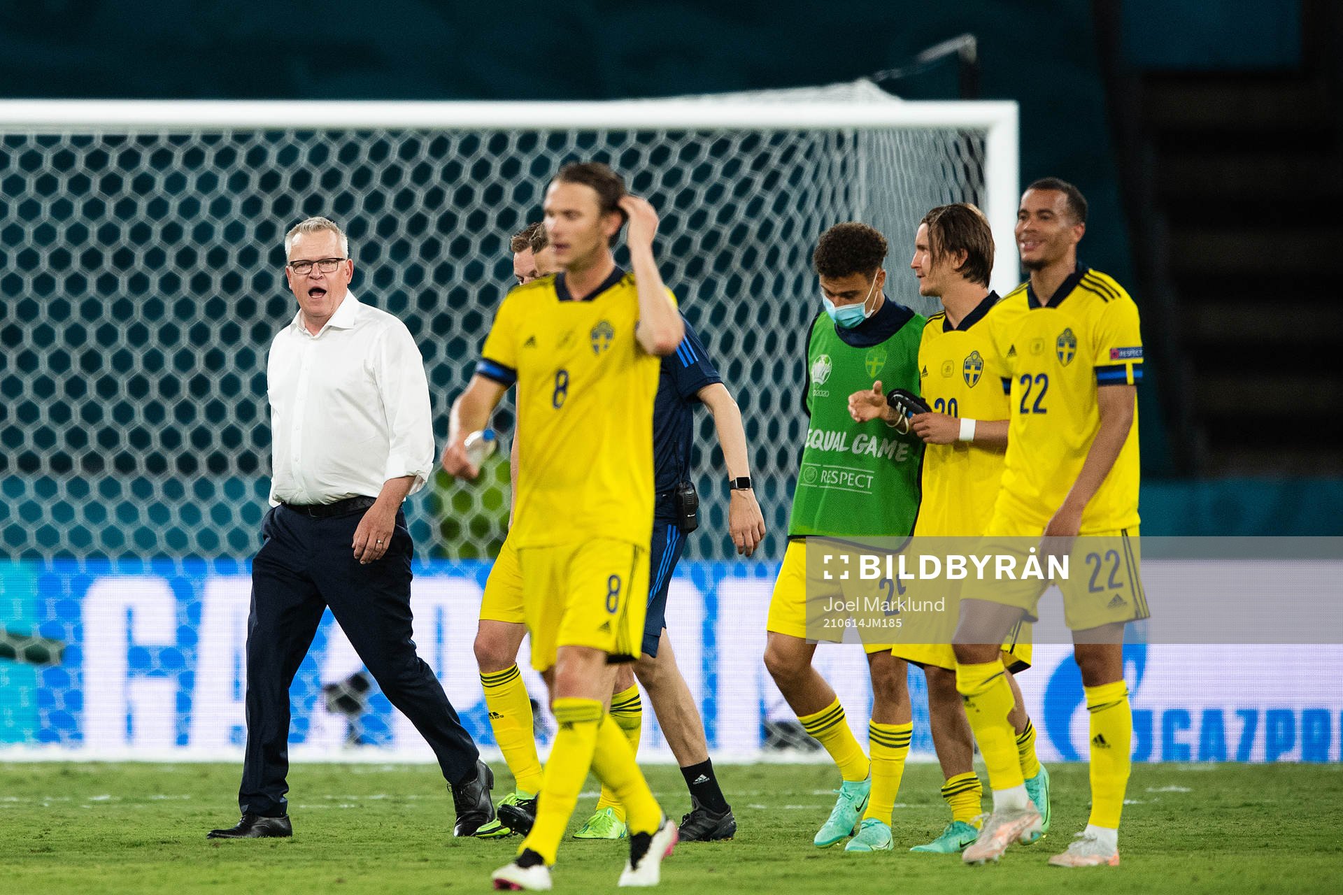 head coach Janne Andersson of Sweden