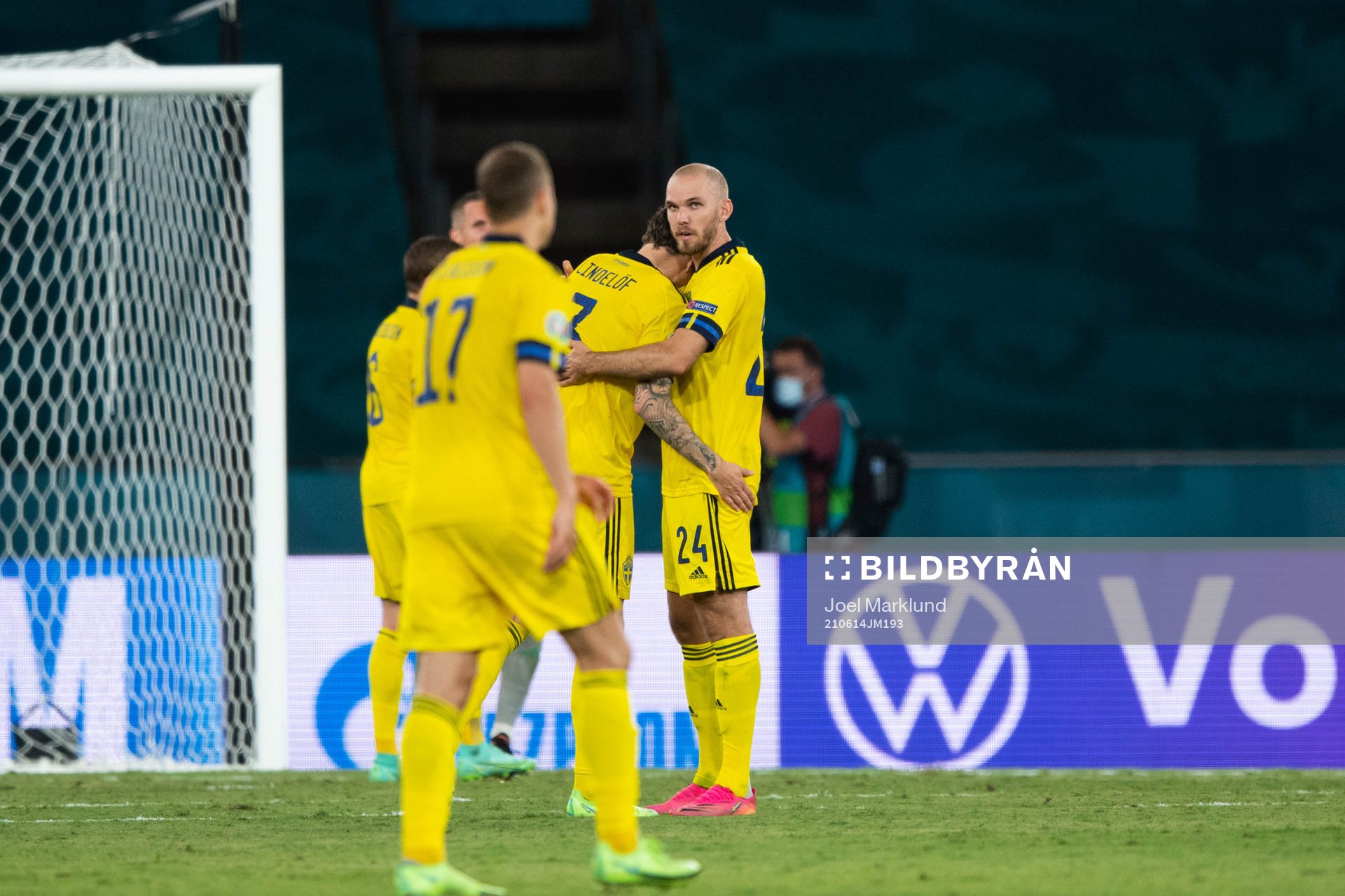 Victor Nilsson Lindelöf and Marcus Danielson of Sweden