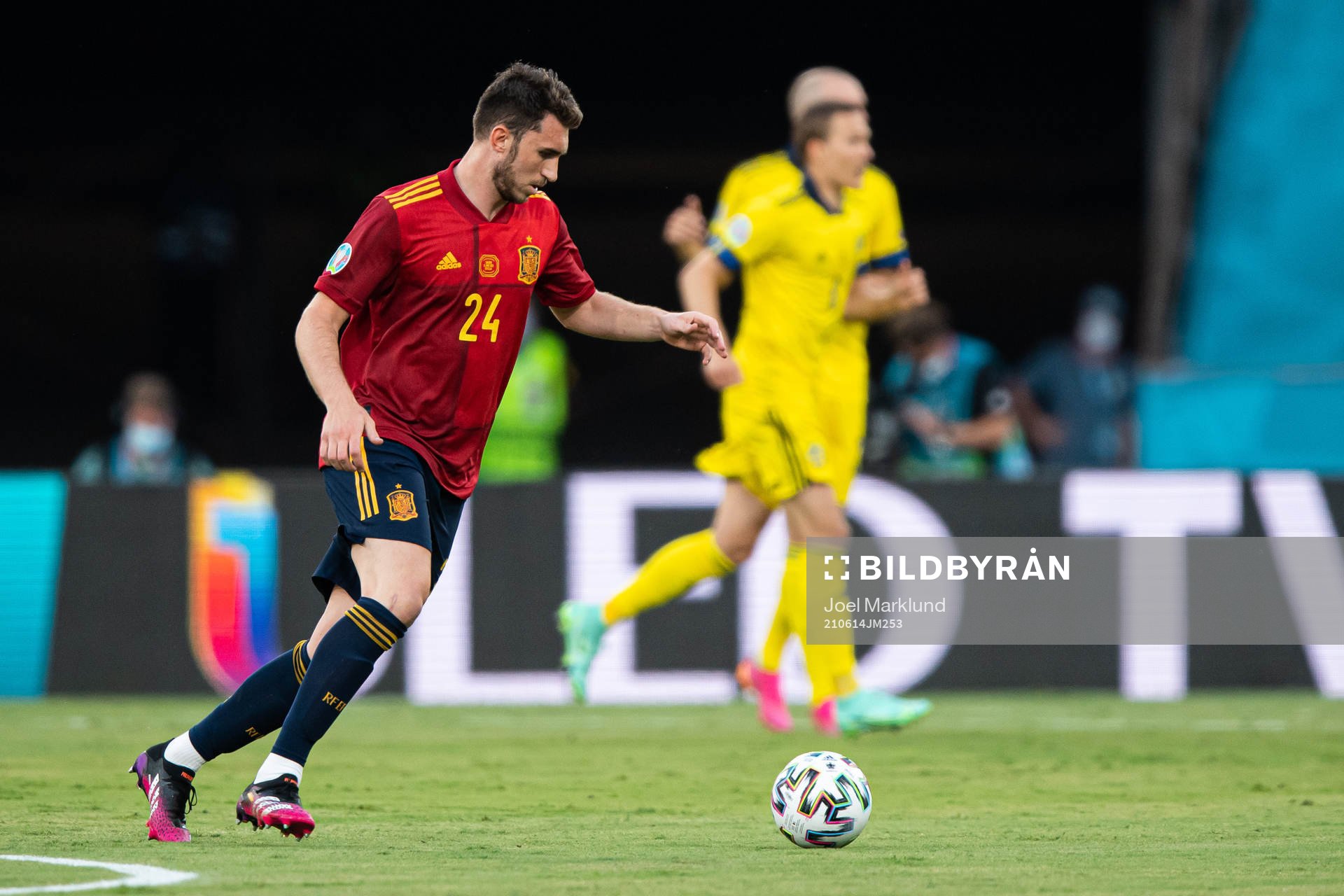 Aymeric Laporte of Spain