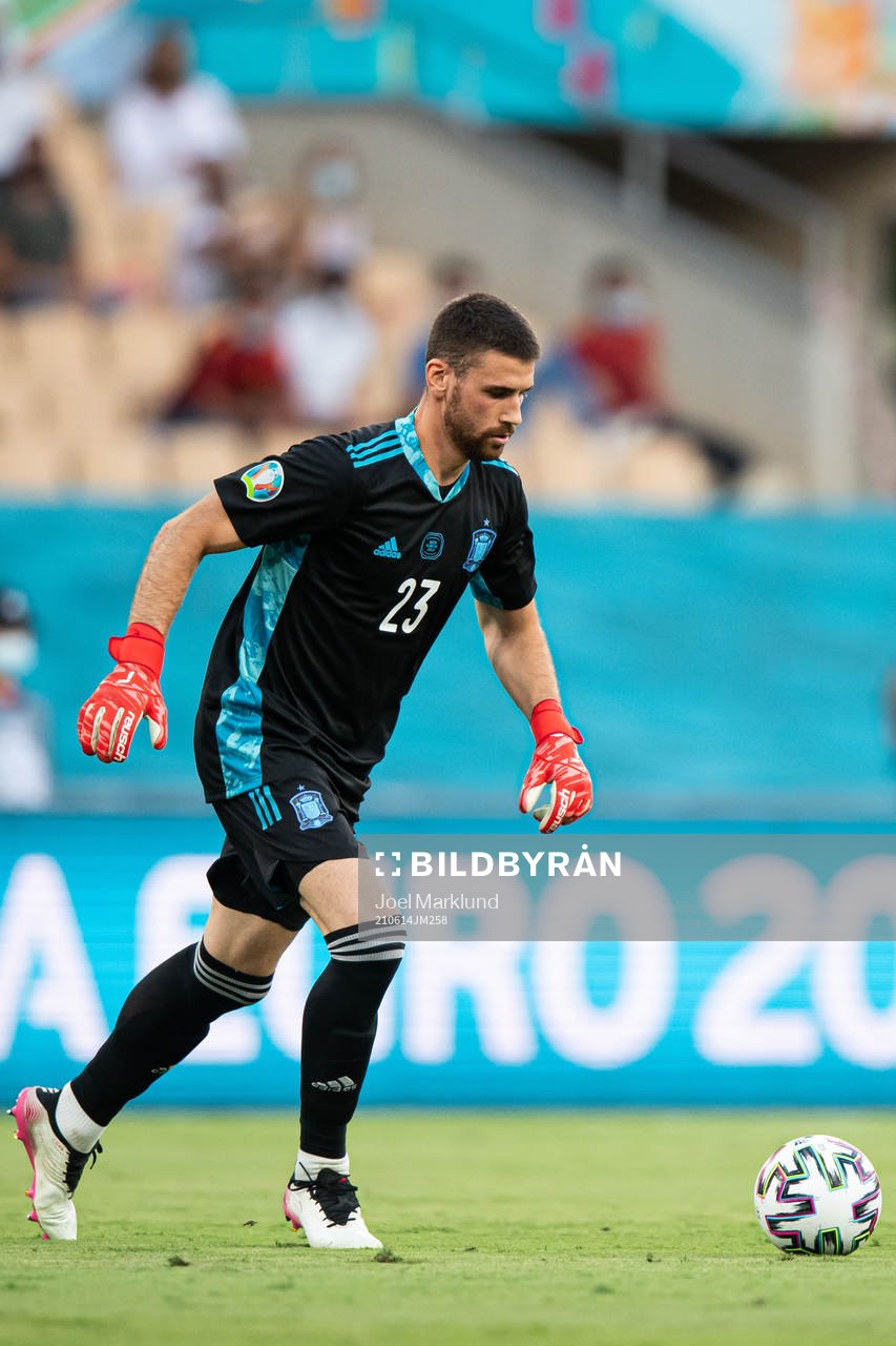 Goalkeeper Unai Simon of Spain