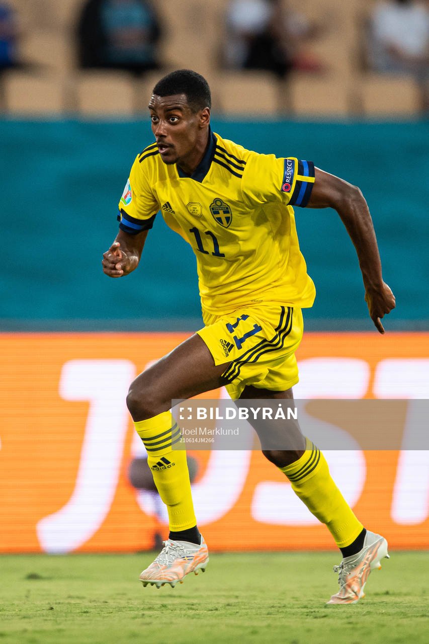 Alexander Isak of Sweden