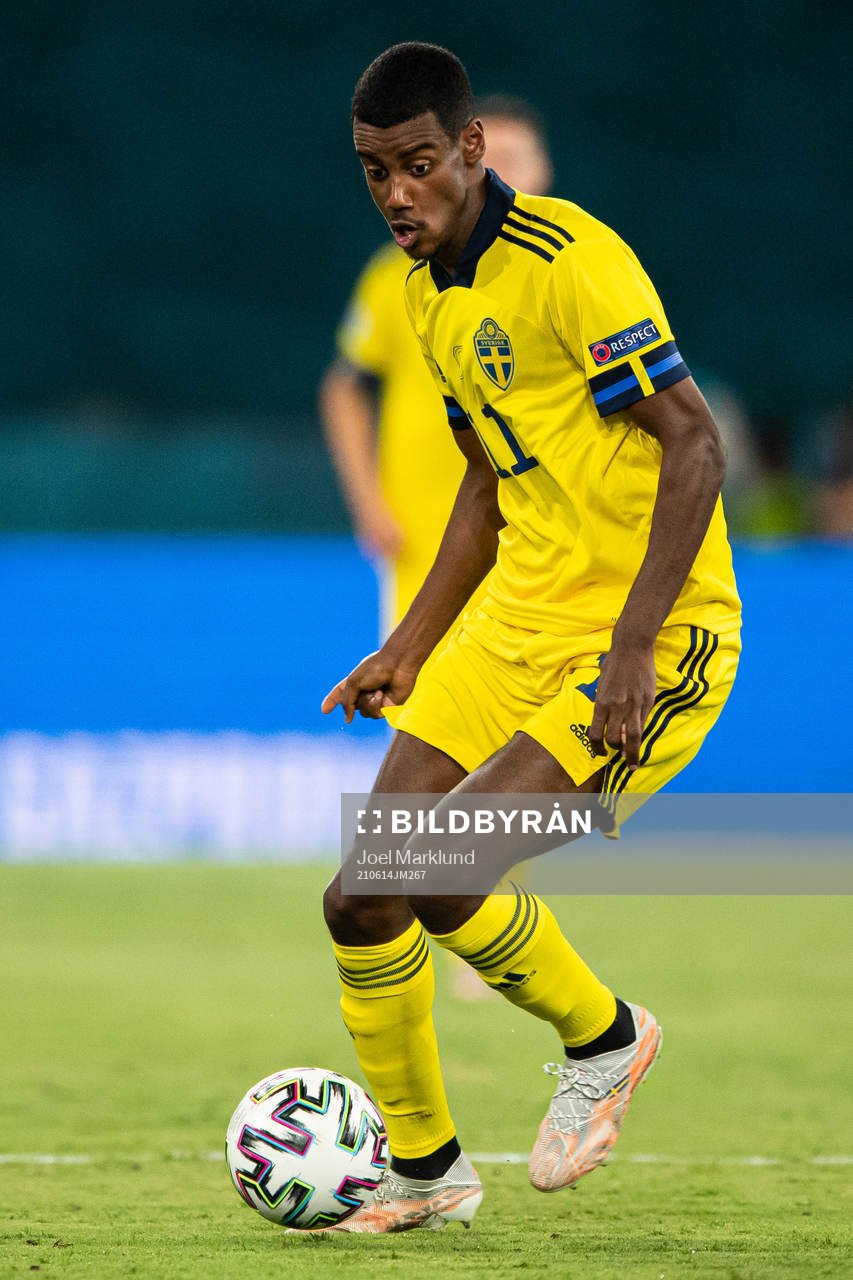 Alexander Isak of Sweden