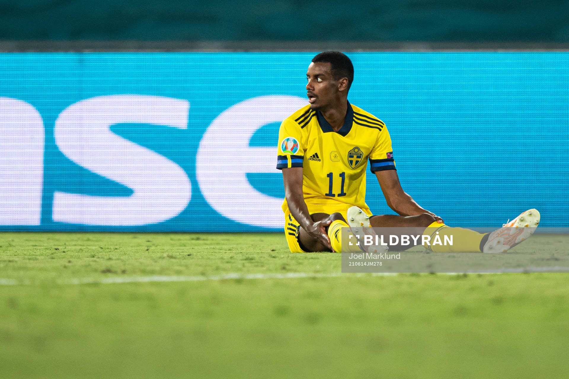 Alexander Isak of Sweden