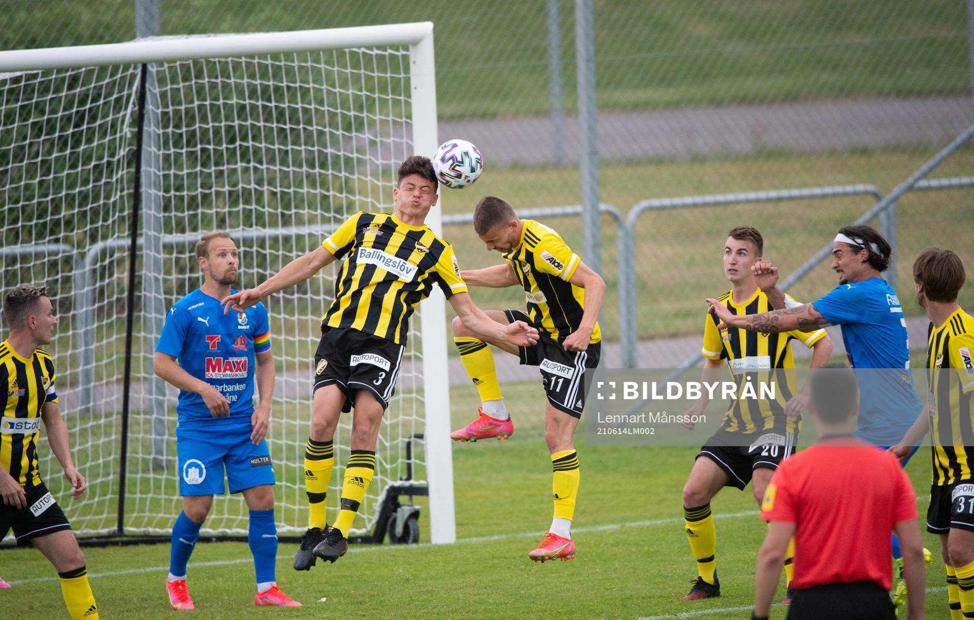 IFK Hässleholms Isak Orajärvi och Ivan Danielsson