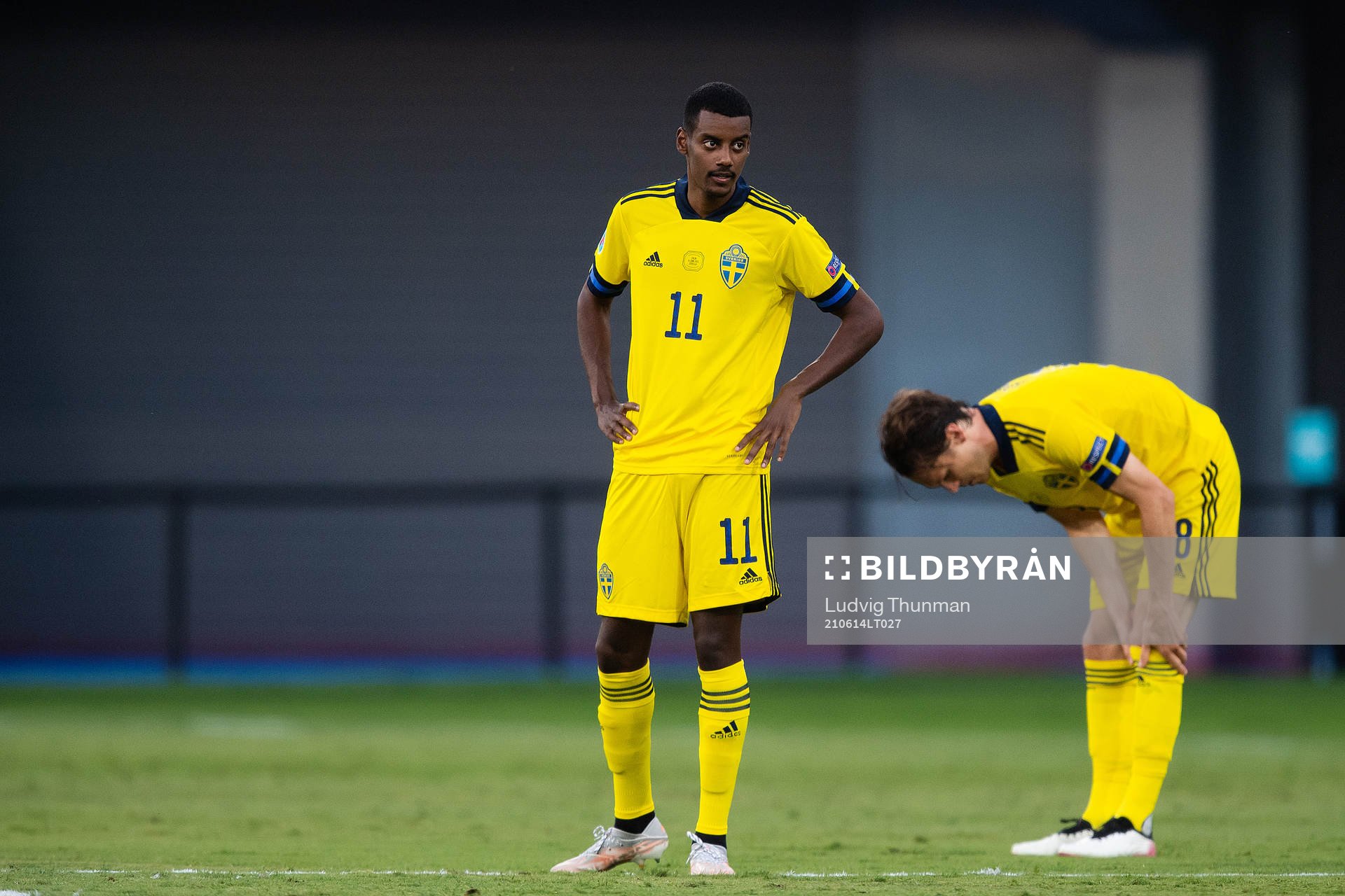 Alexander Isak of Sweden