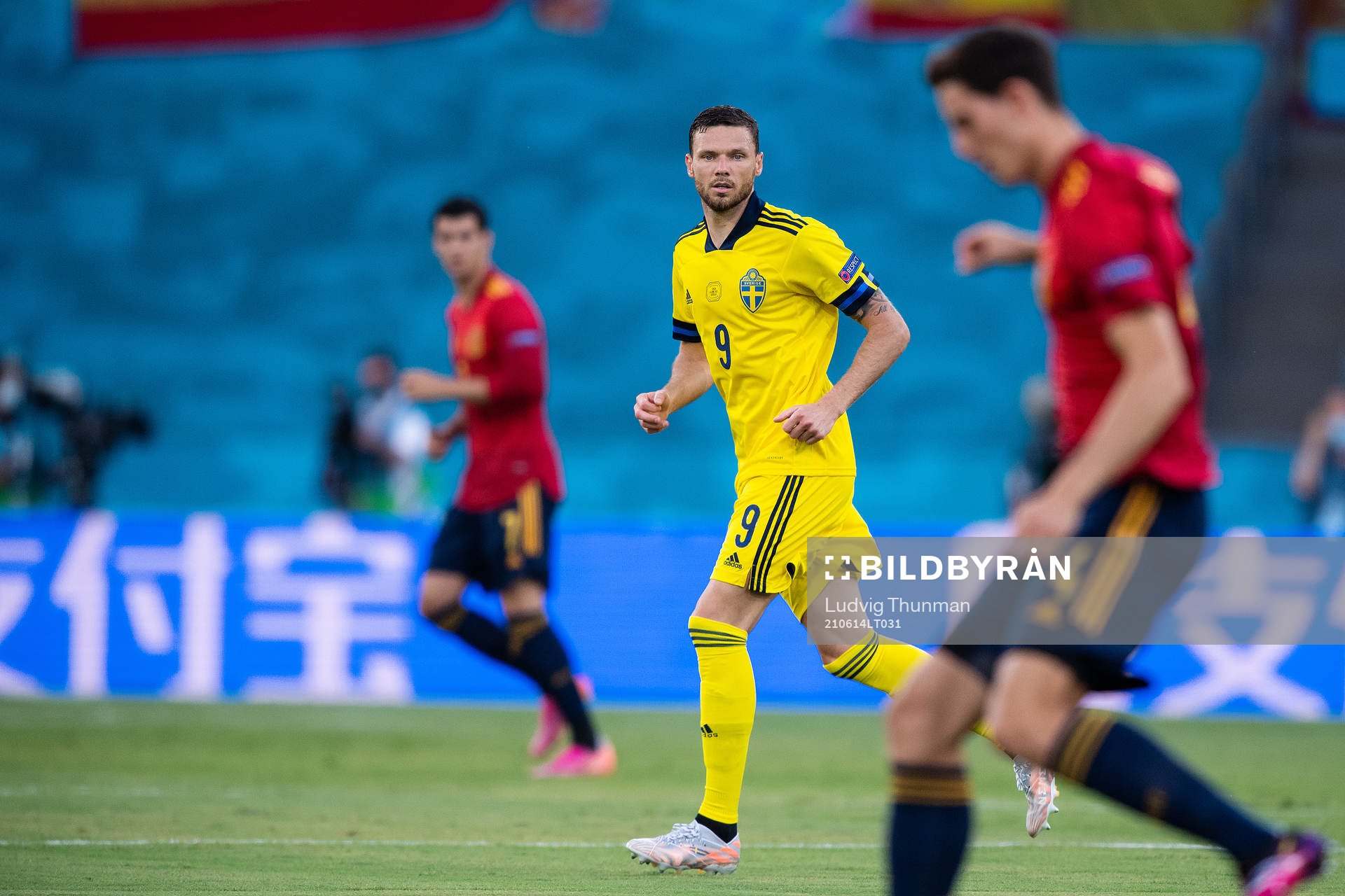 Marcus Berg of Sweden