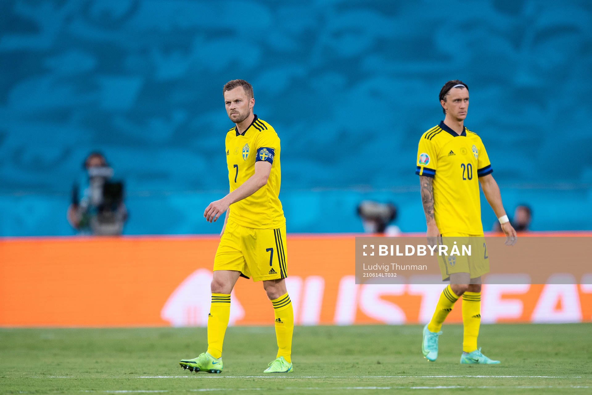 Sebastian Larsson and Kristoffer Olsson of Sweden