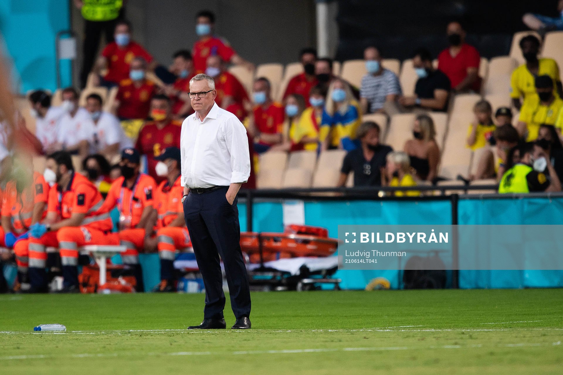 head coach Janne Andersson of Sweden