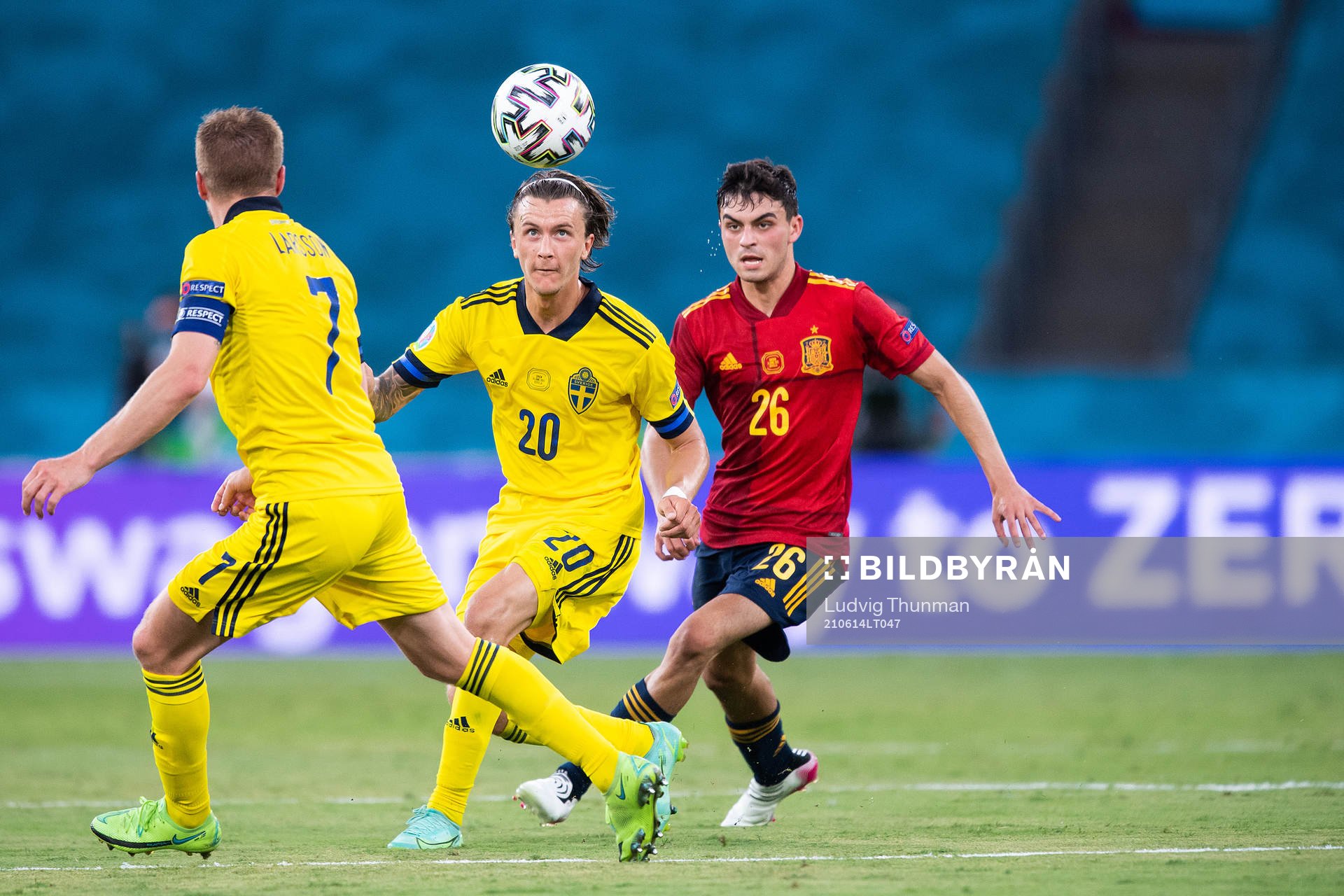 Kristoffer Olsson of Sweden and Pedri Pedri of Spain
