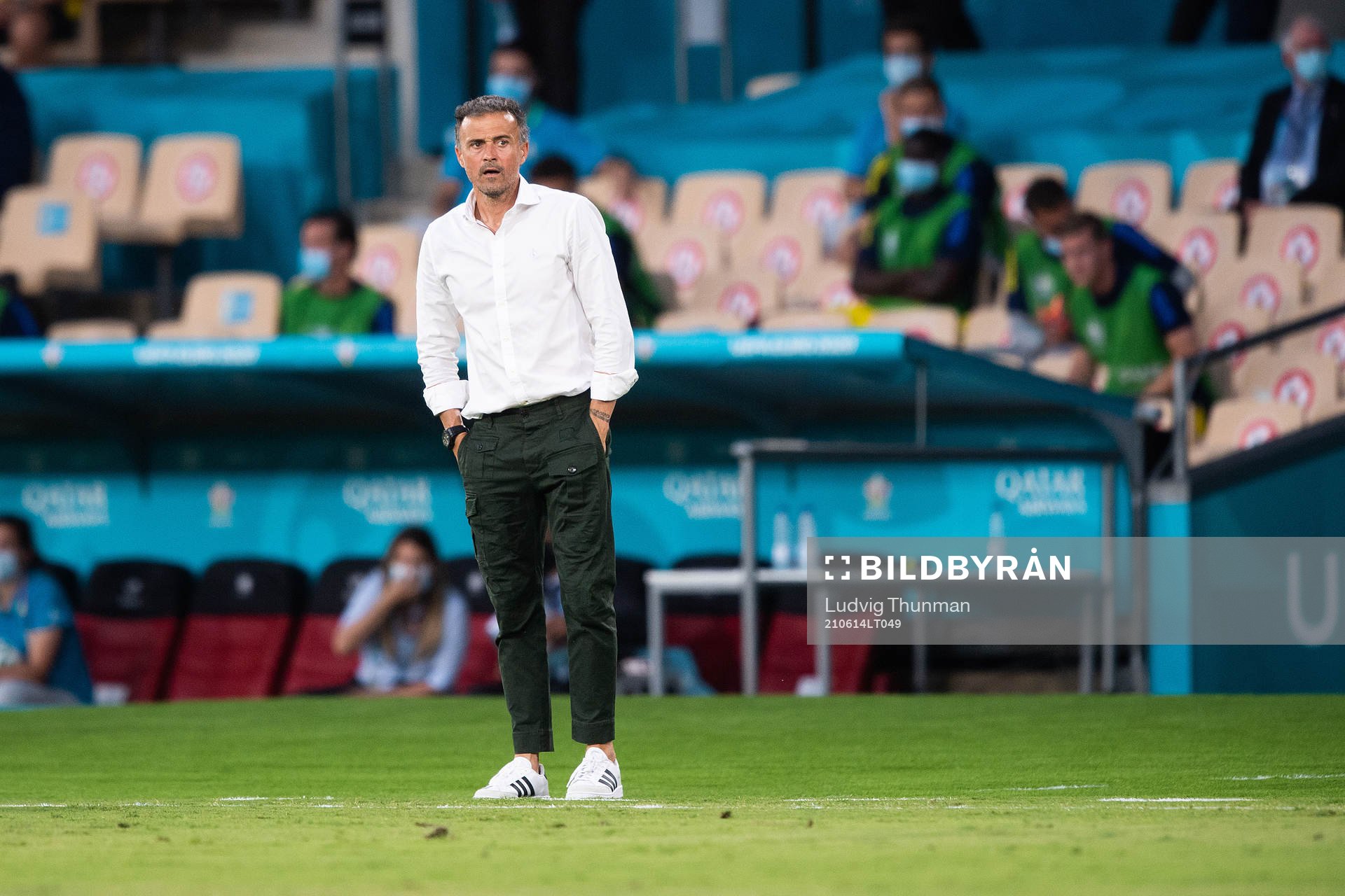 Luis Enrique, head coach of Spain