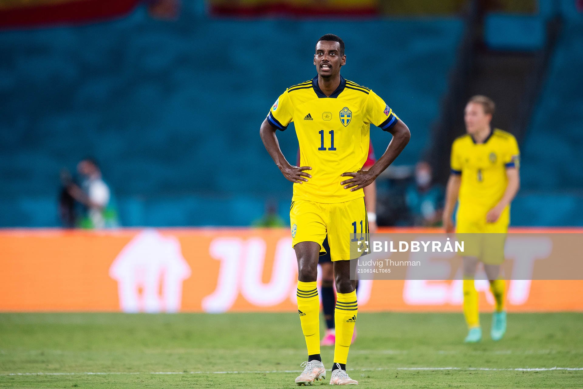Alexander Isak of Sweden