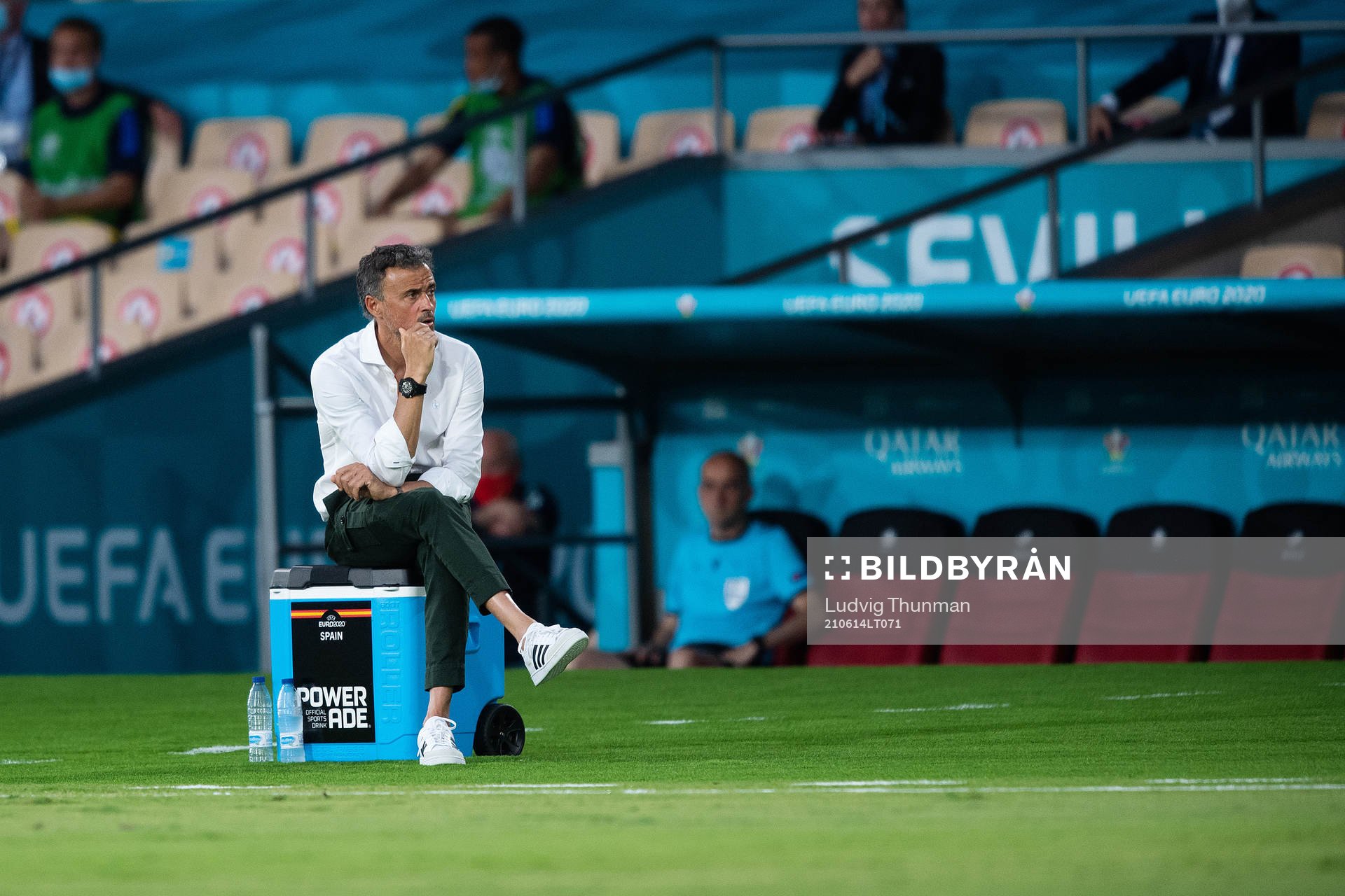 Luis Enrique, head coach of Spain