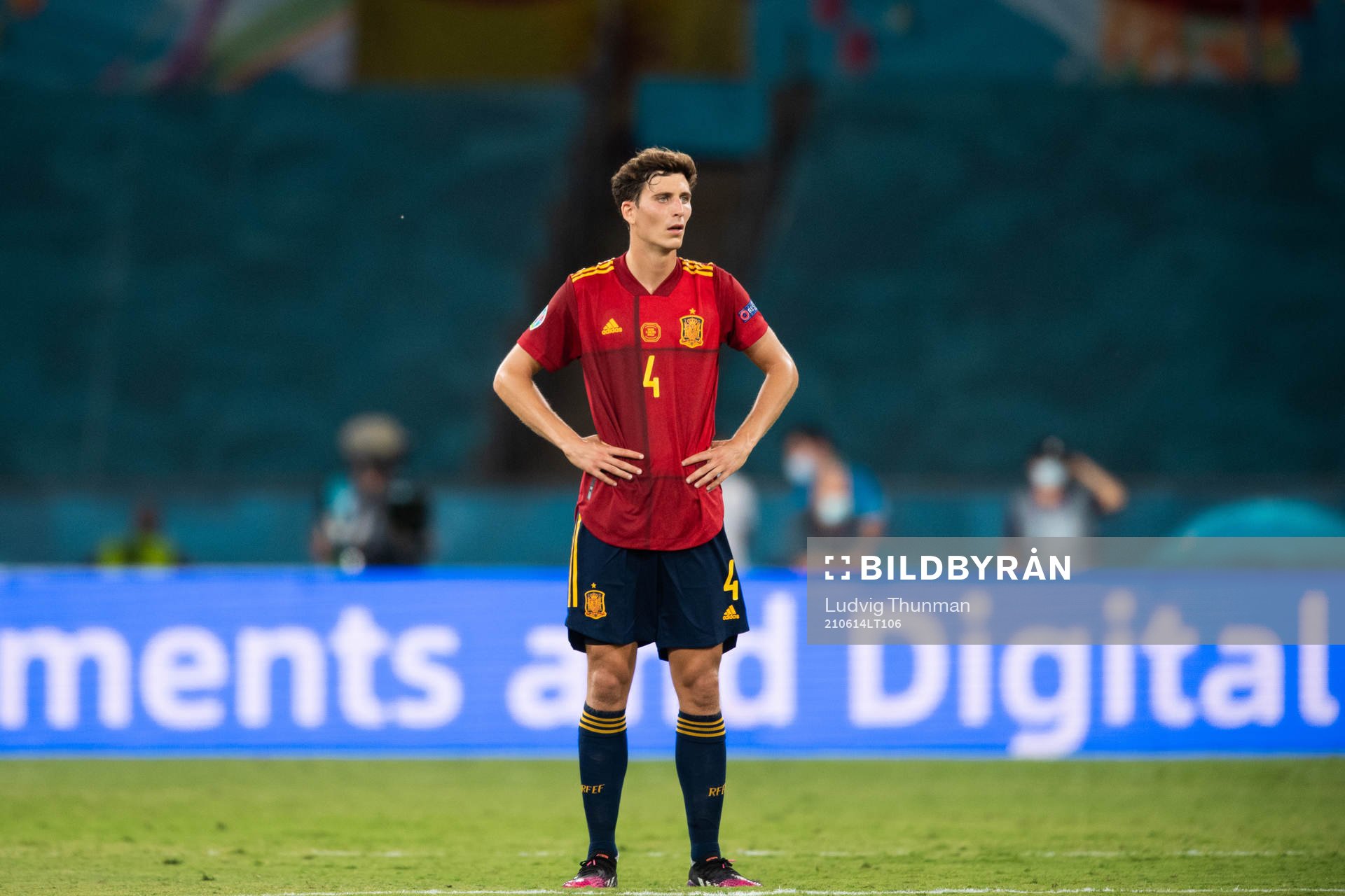 Pau Torres of Spain