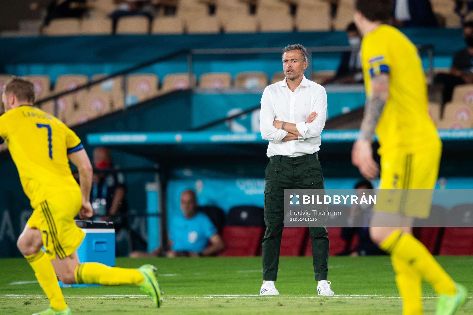 Luis Enrique, head coach of Spain