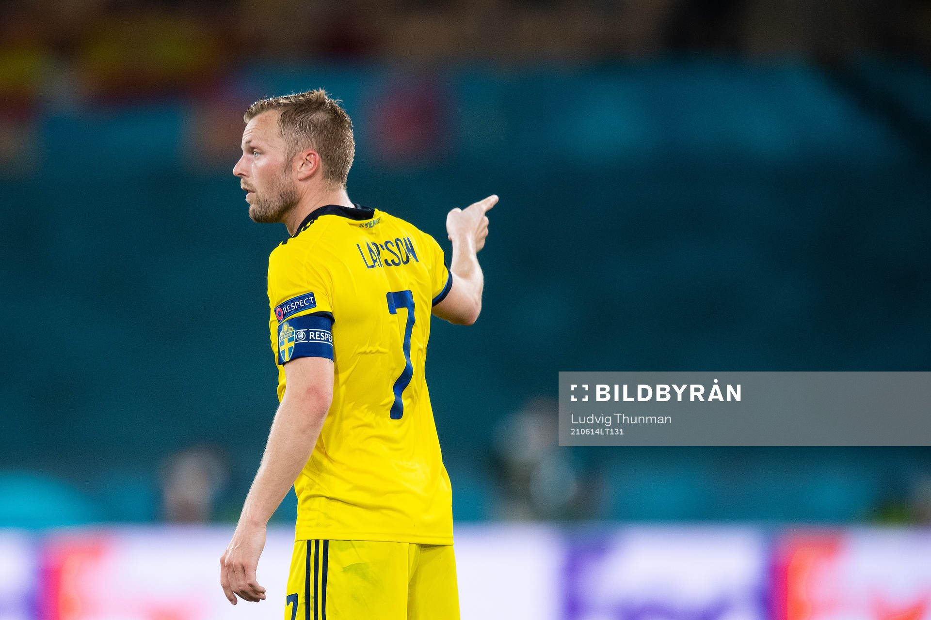 Sebastian Larsson of Sweden