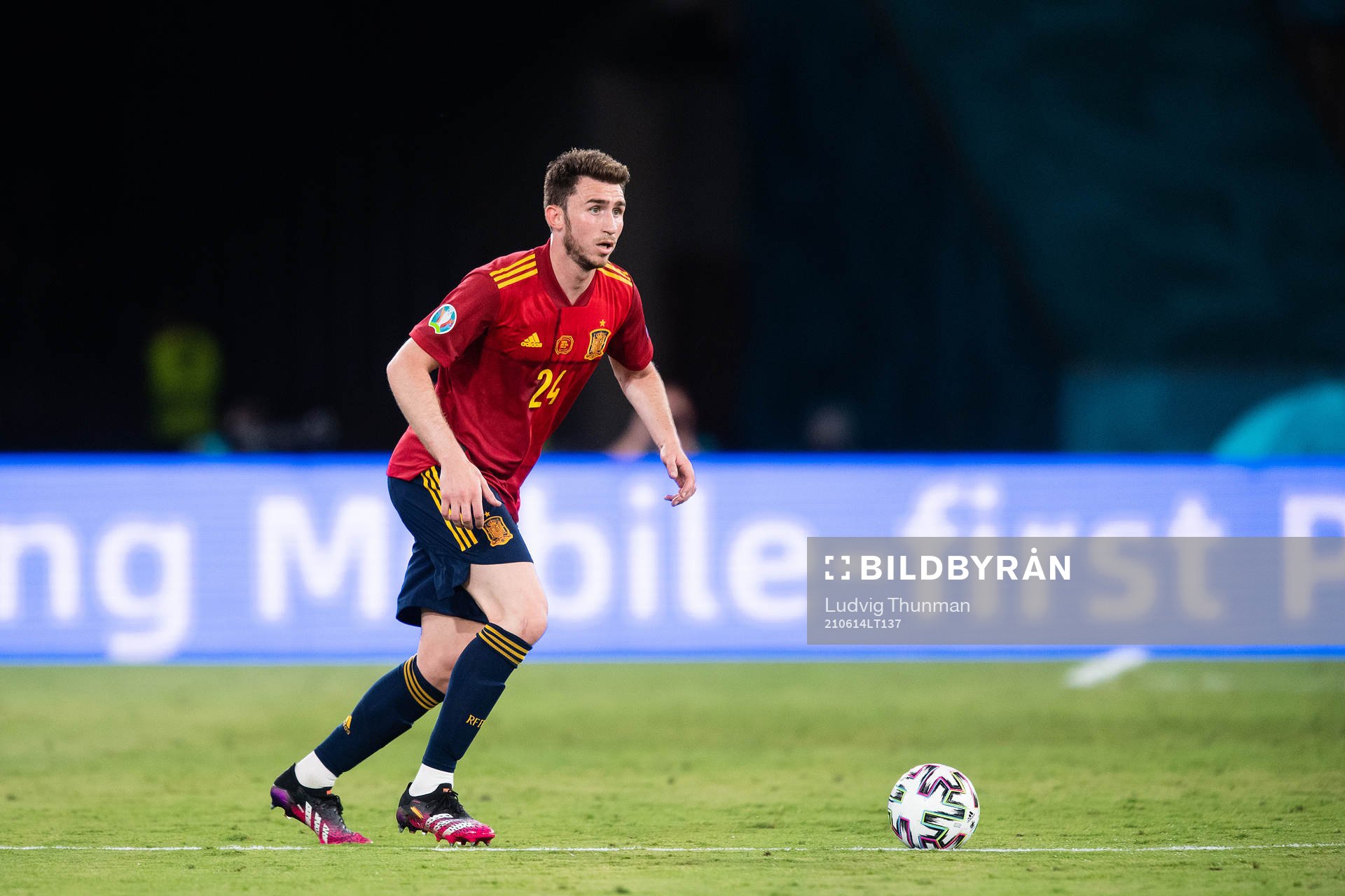 Aymeric Laporte of Spain