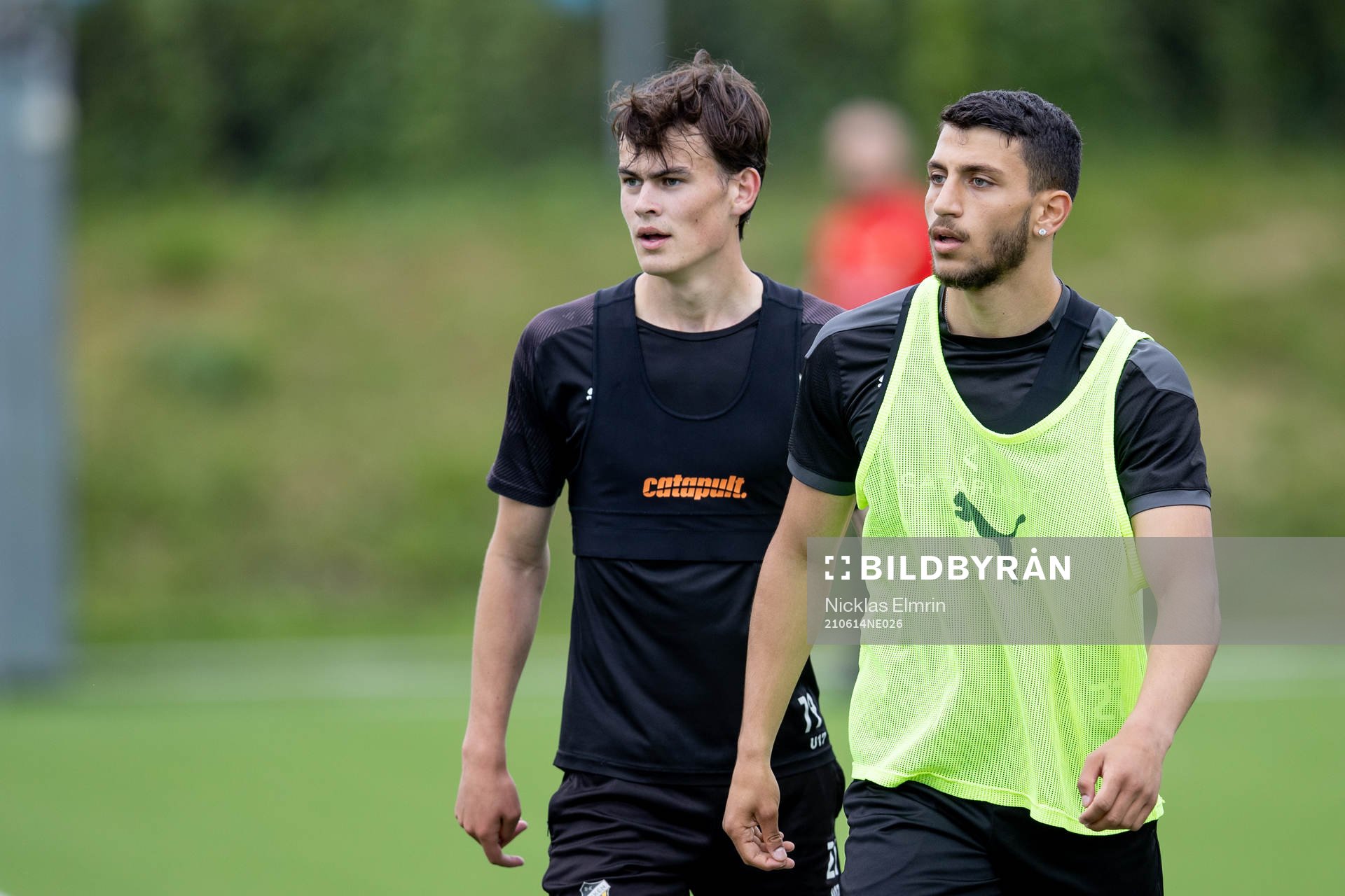 Häckens Rasmus Lindgren och Leonardo Farah Shahin