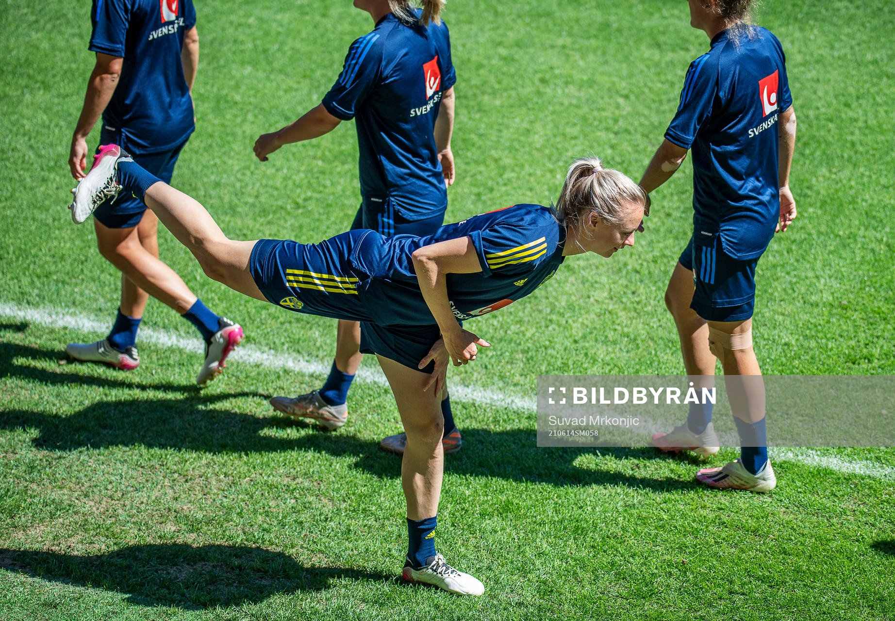 Stina Blackstenius of Sweden