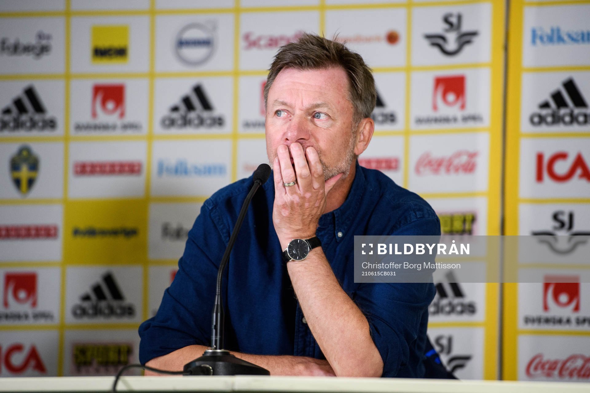 Peter Gerhardsson, Head coach of Sweden