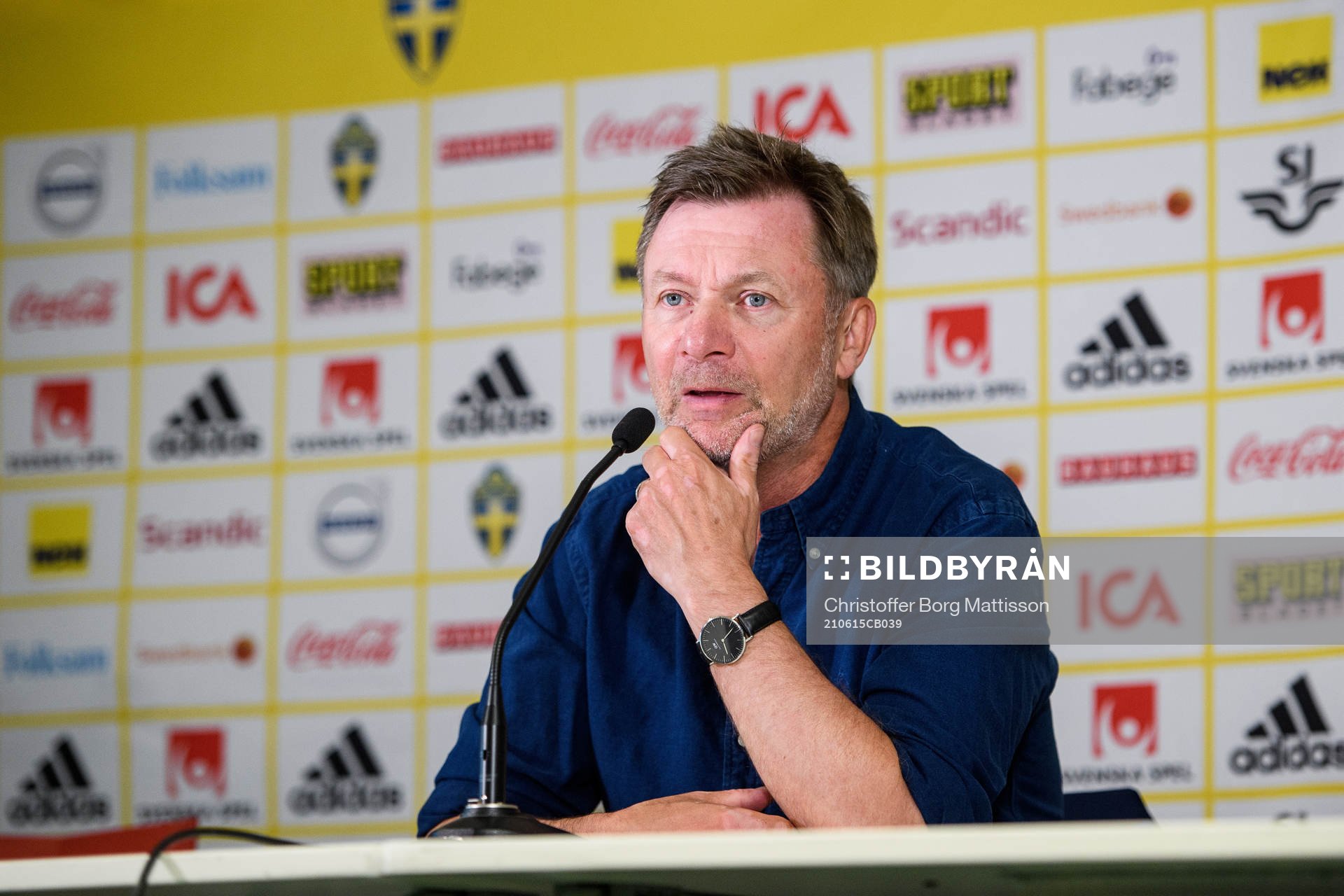 Peter Gerhardsson, Head coach of Sweden