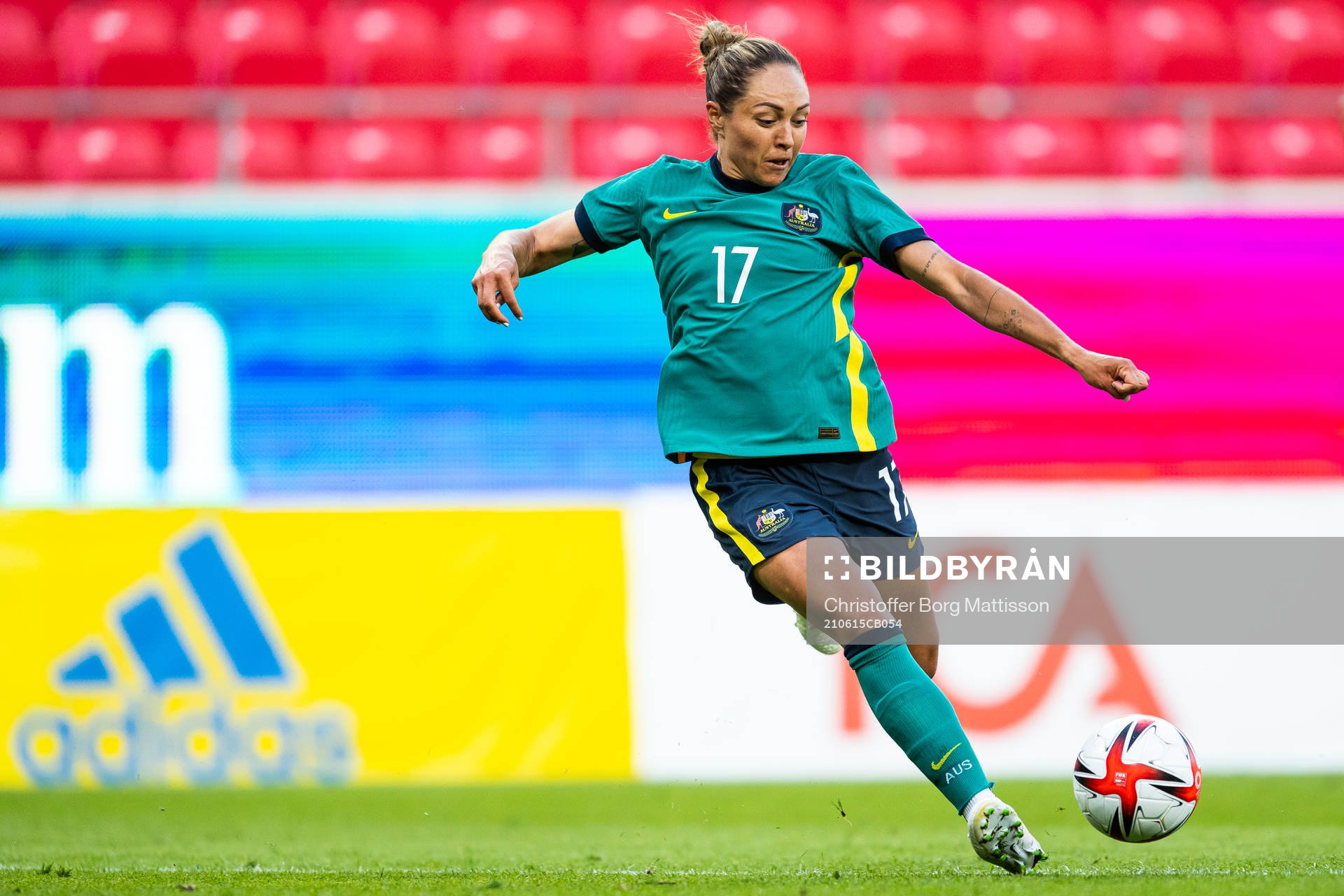 Kyah Simon of Australia