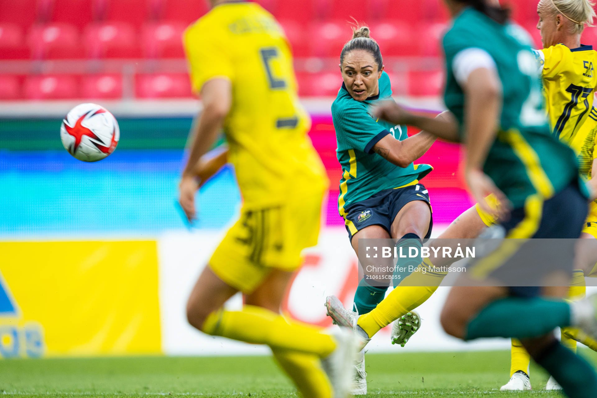 Kyah Simon of Australia