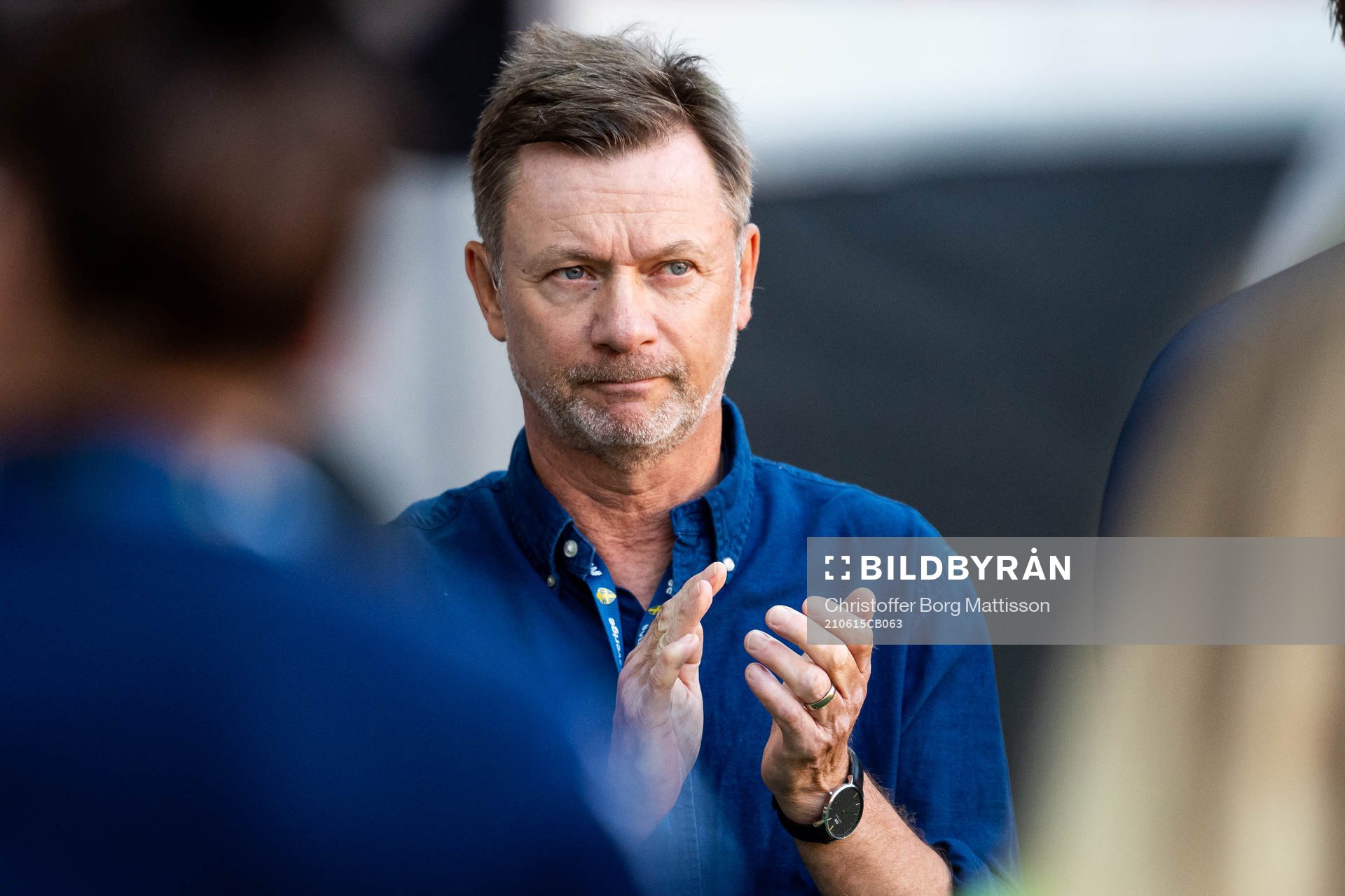 Peter Gerhardsson, Head coach of Sweden prior to the