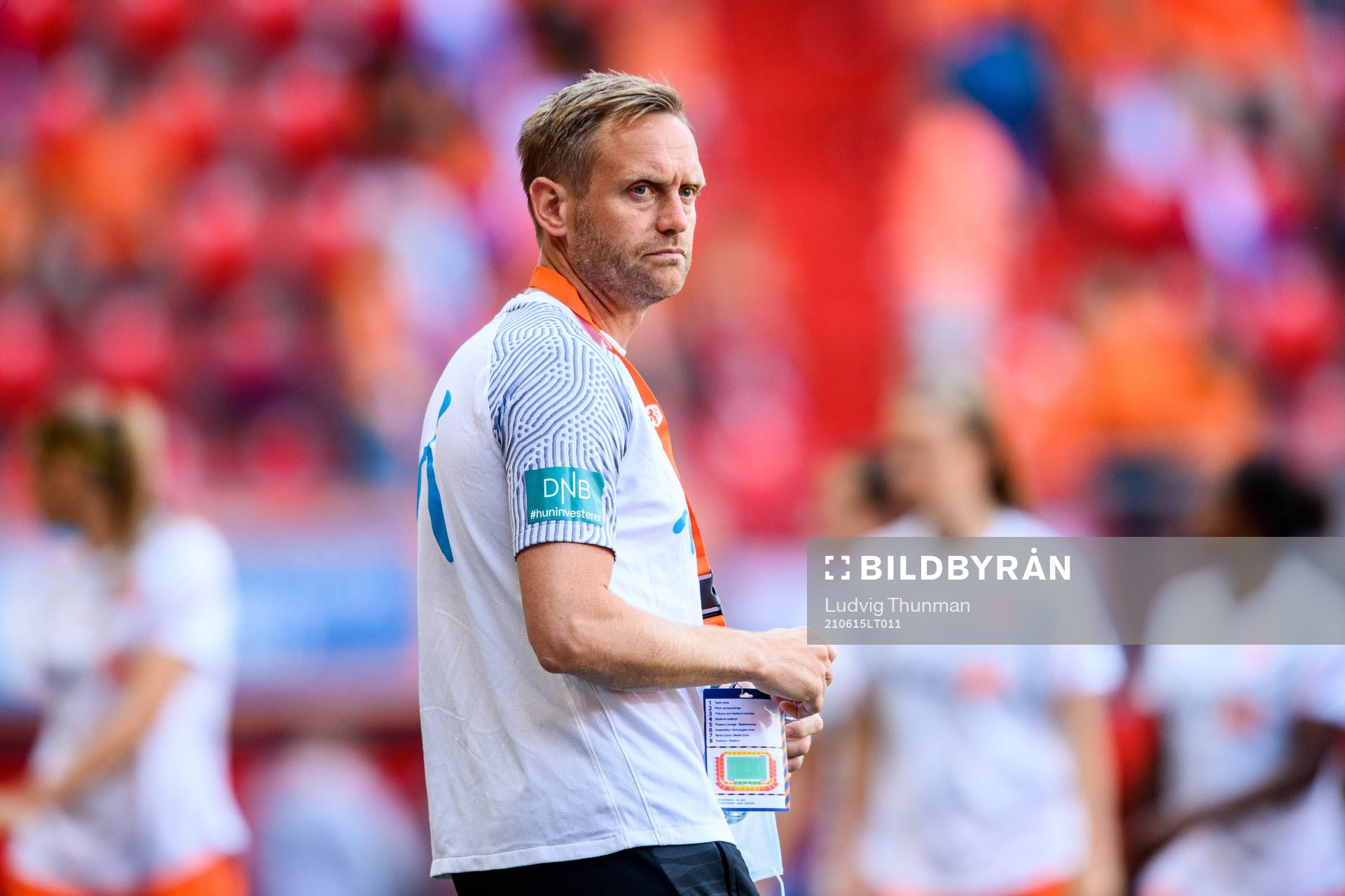 Martin Sjögren, head coach of Norway prior to the women's