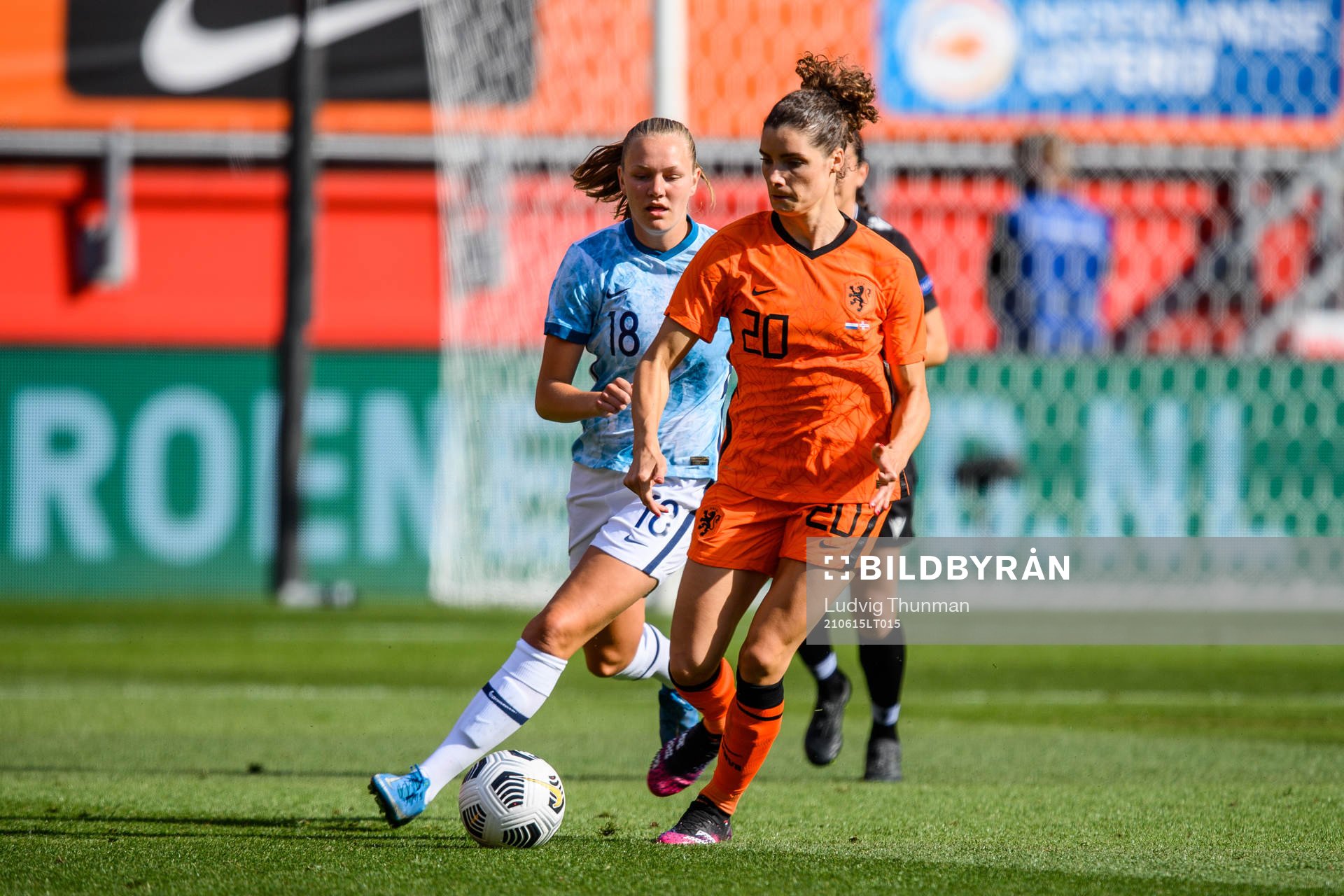 Frida Maanum of Norway an Dominique Janssen of the