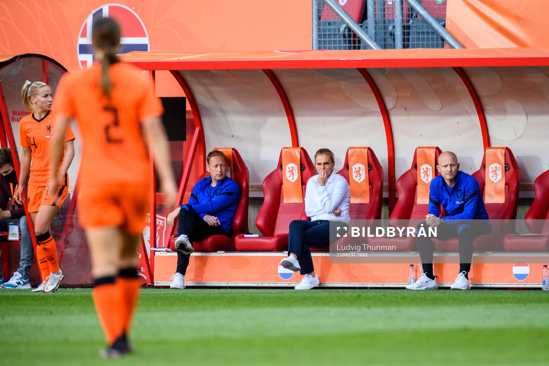 Sarina Wiegman, head coach of the Netherlands