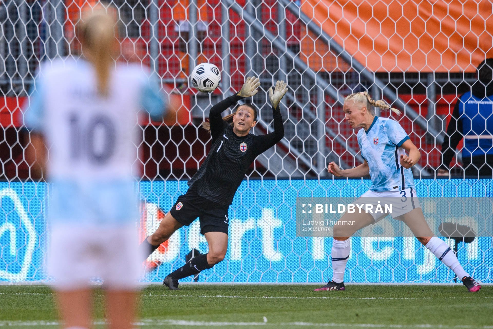 goalkeeper Cecilie Fiskerstrand of Norway