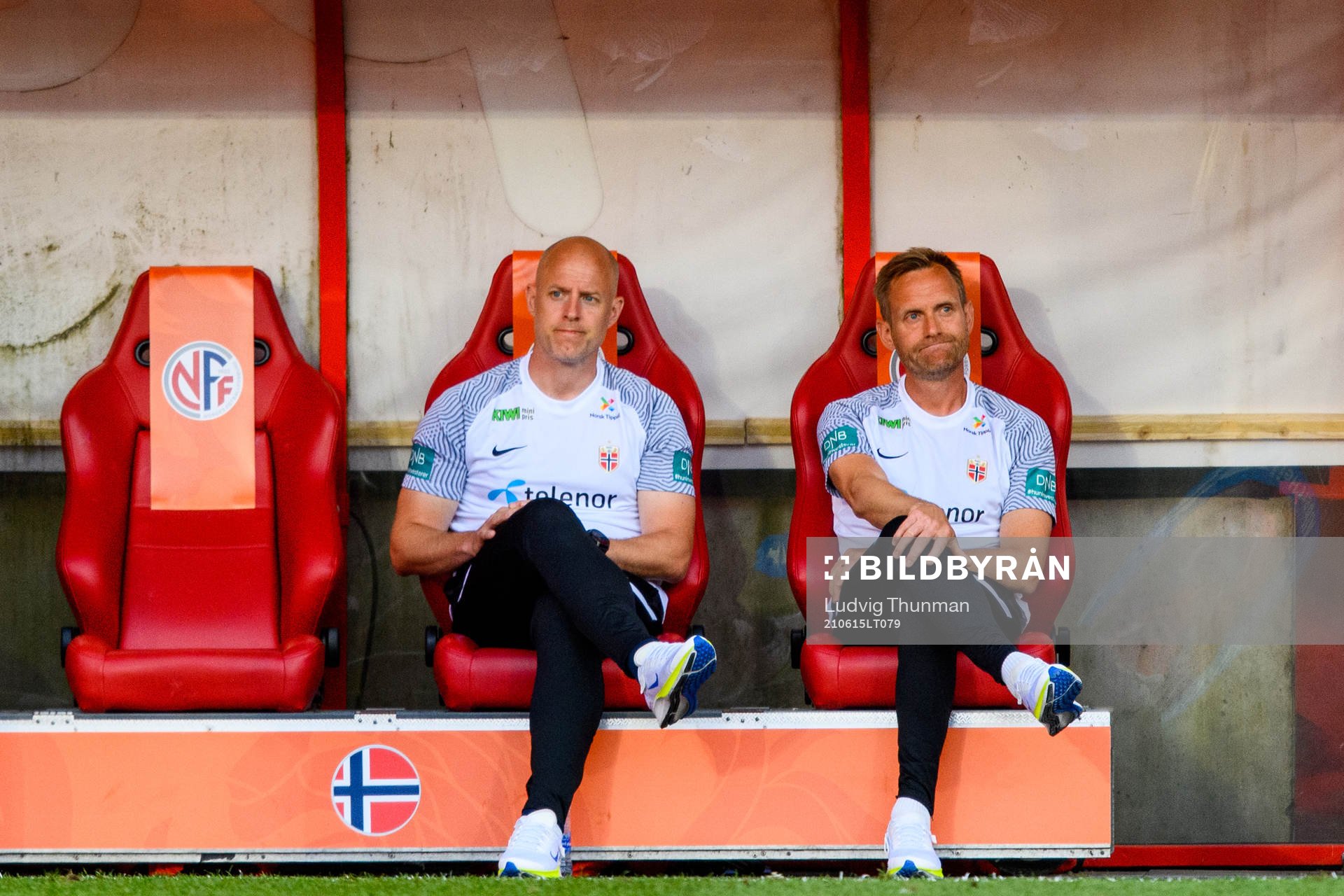 Anders Jacobson, assistant coach and Martin Sjögren, head
