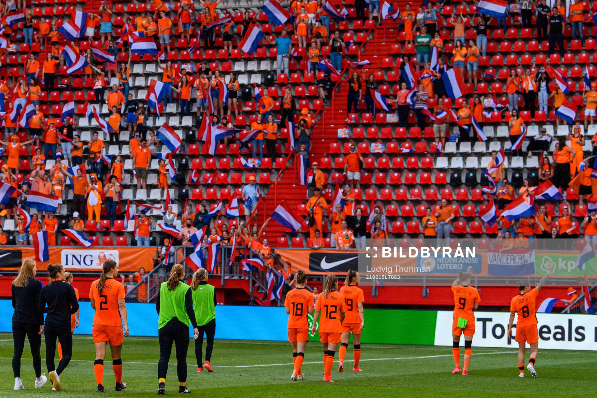 during the women's international friendly football match between Netherlands and Norway on June 15, 2021 in Enschede. 