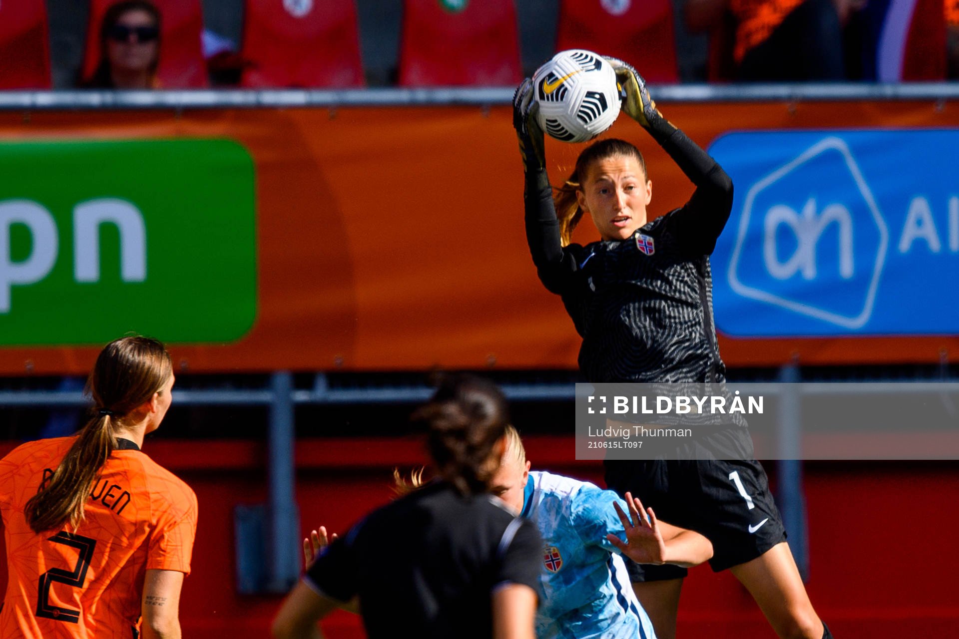 Goalkeeper Cecilie Fiskerstrand of Norway