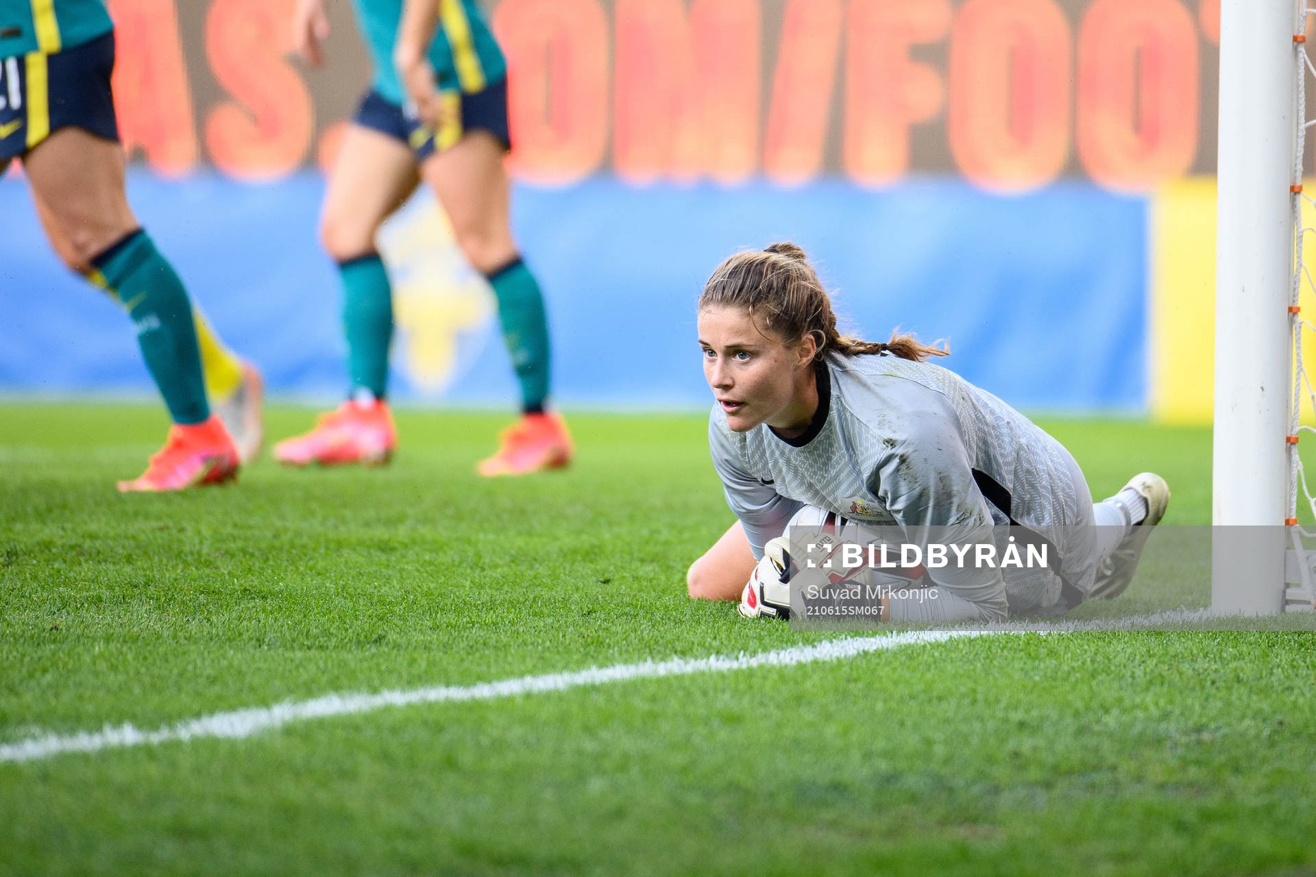 goalkeeper Teagan Micah of Australia
