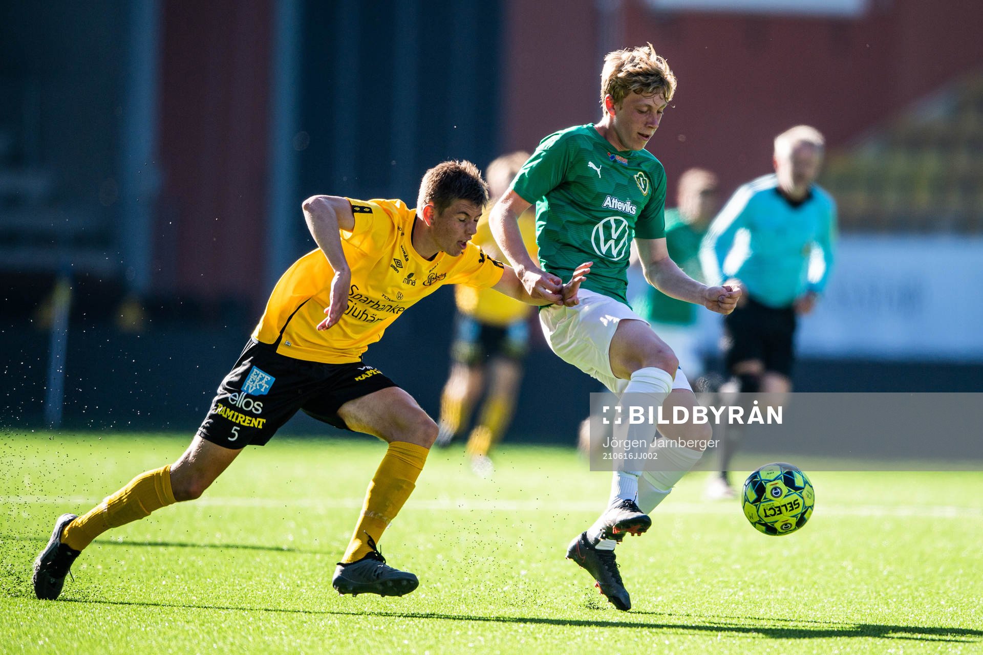 Jönköpings William Arvid Pettersson och Elfsborgs Lukas