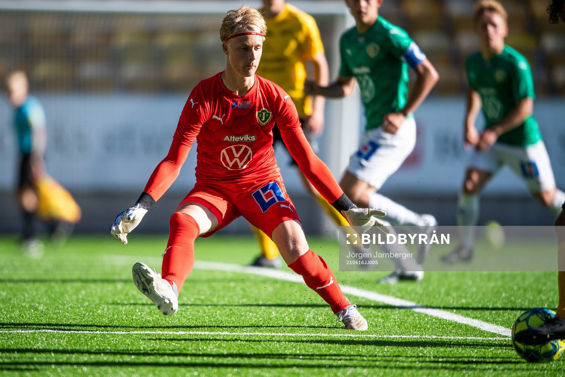 Jönköpings målvakt Edvin Johansson