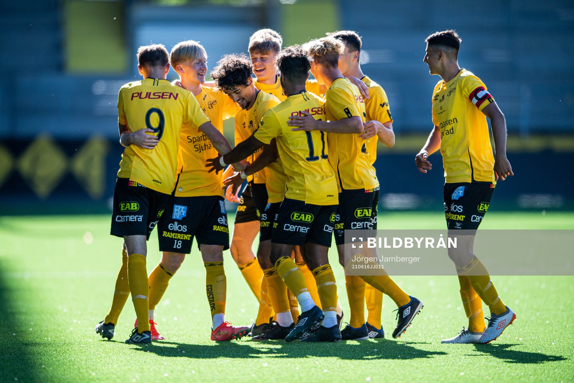 Elfsborgs spelare jublar