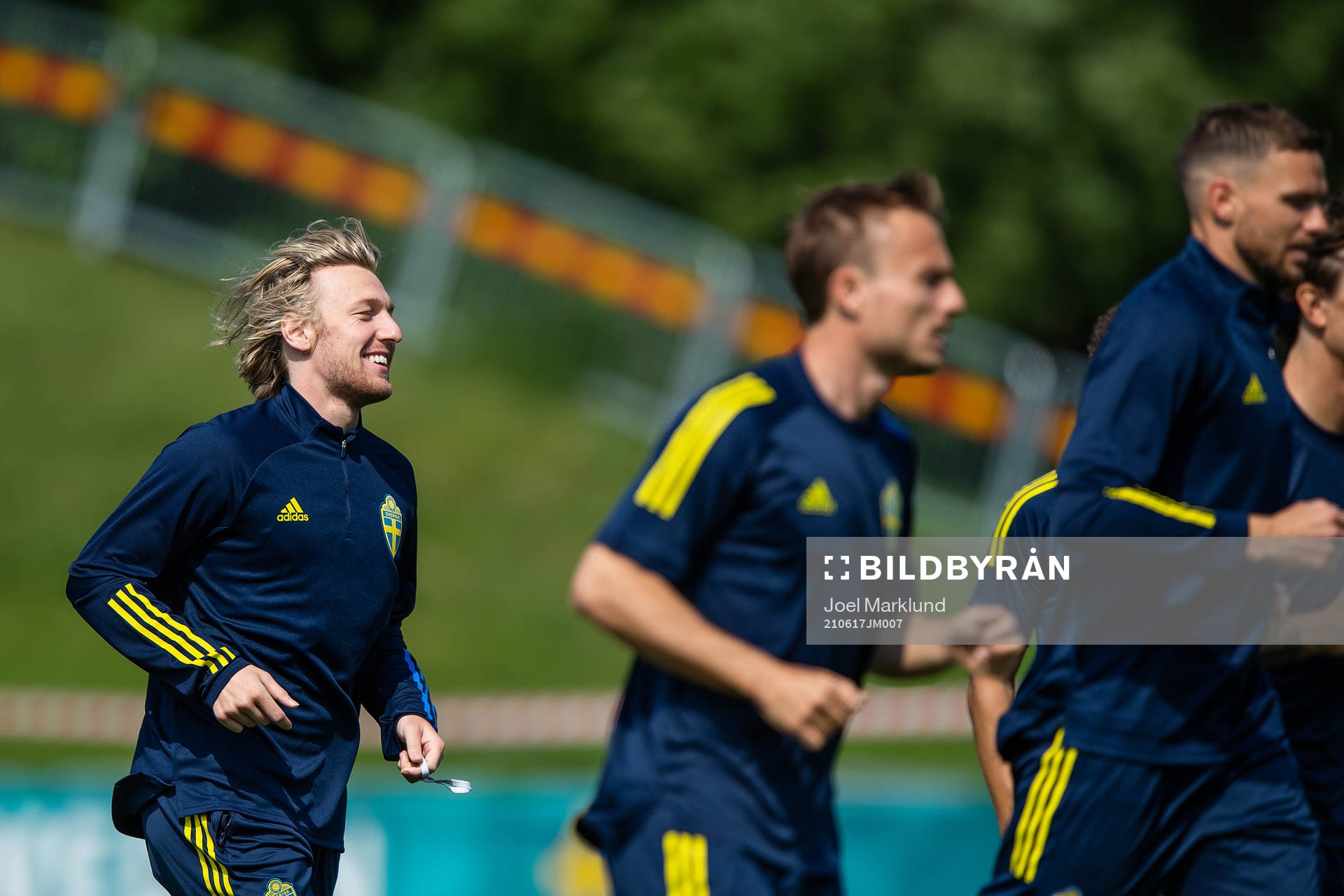 Kristoffer Olsson of the Swedish national football team at
