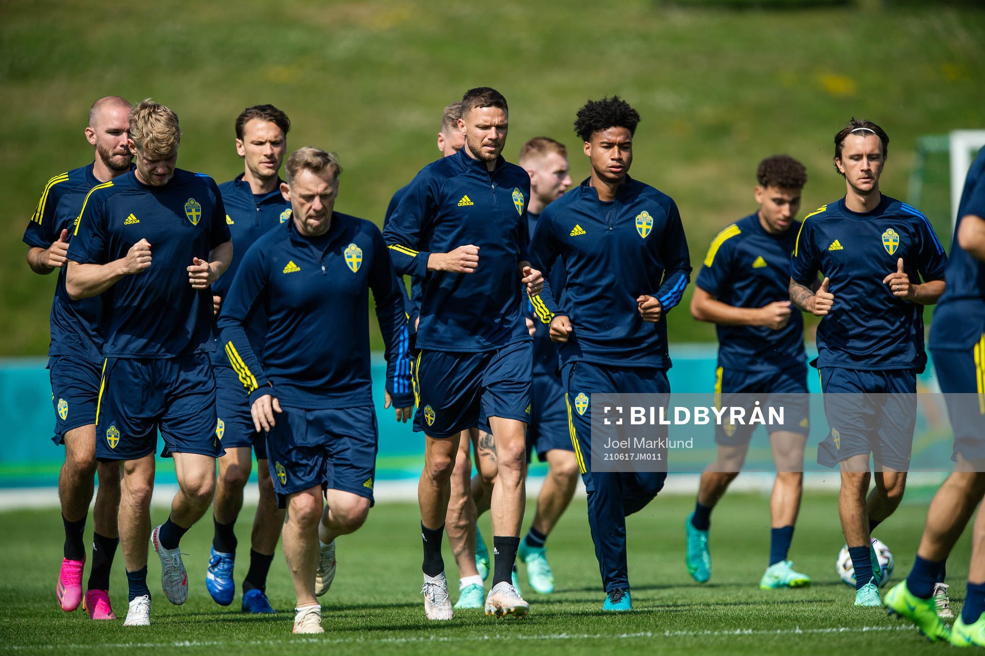 Filip Helander, Marcus Berg, Jens Cajuste and Kristoffer
