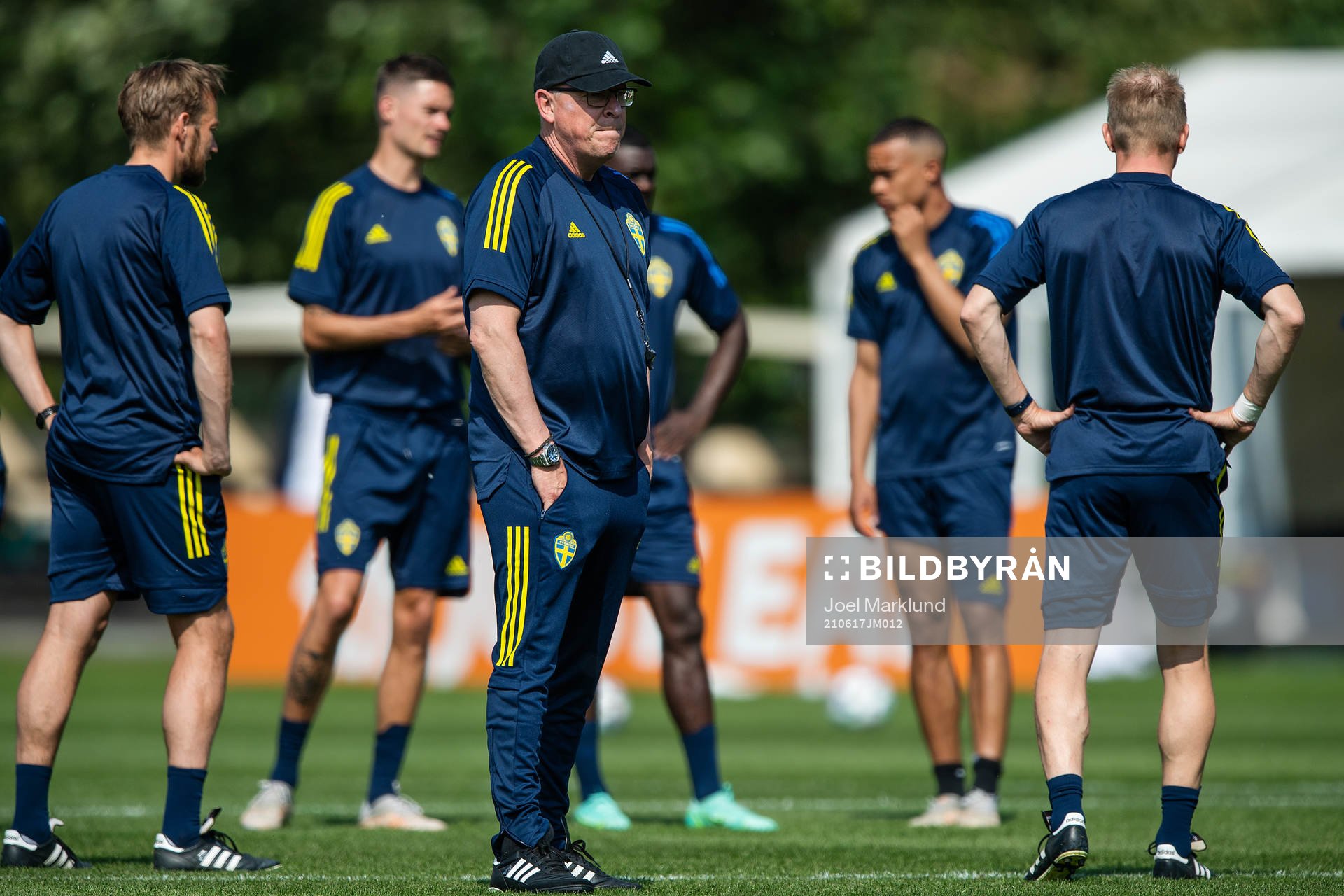 head coach Janne Andersson of the Swedish national football