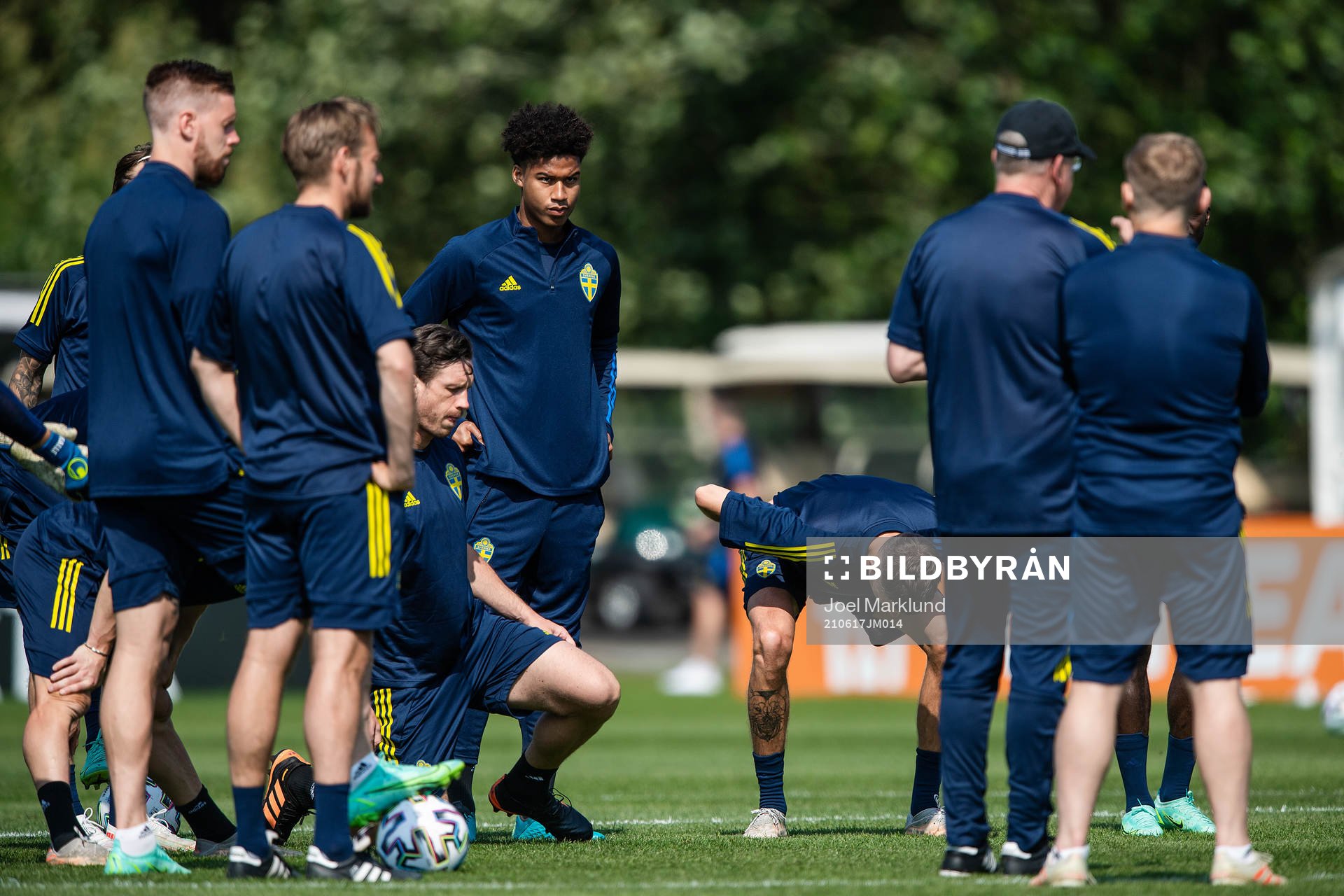 Jens Cajuste of the Swedish national football team at a