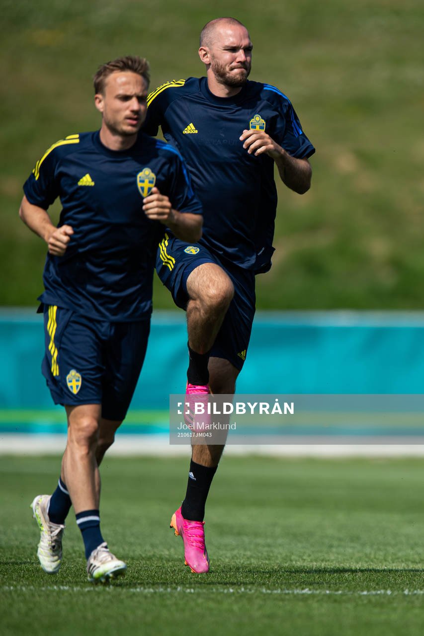 Pierre Bengtsson and Marcus Danielson of the Swedish