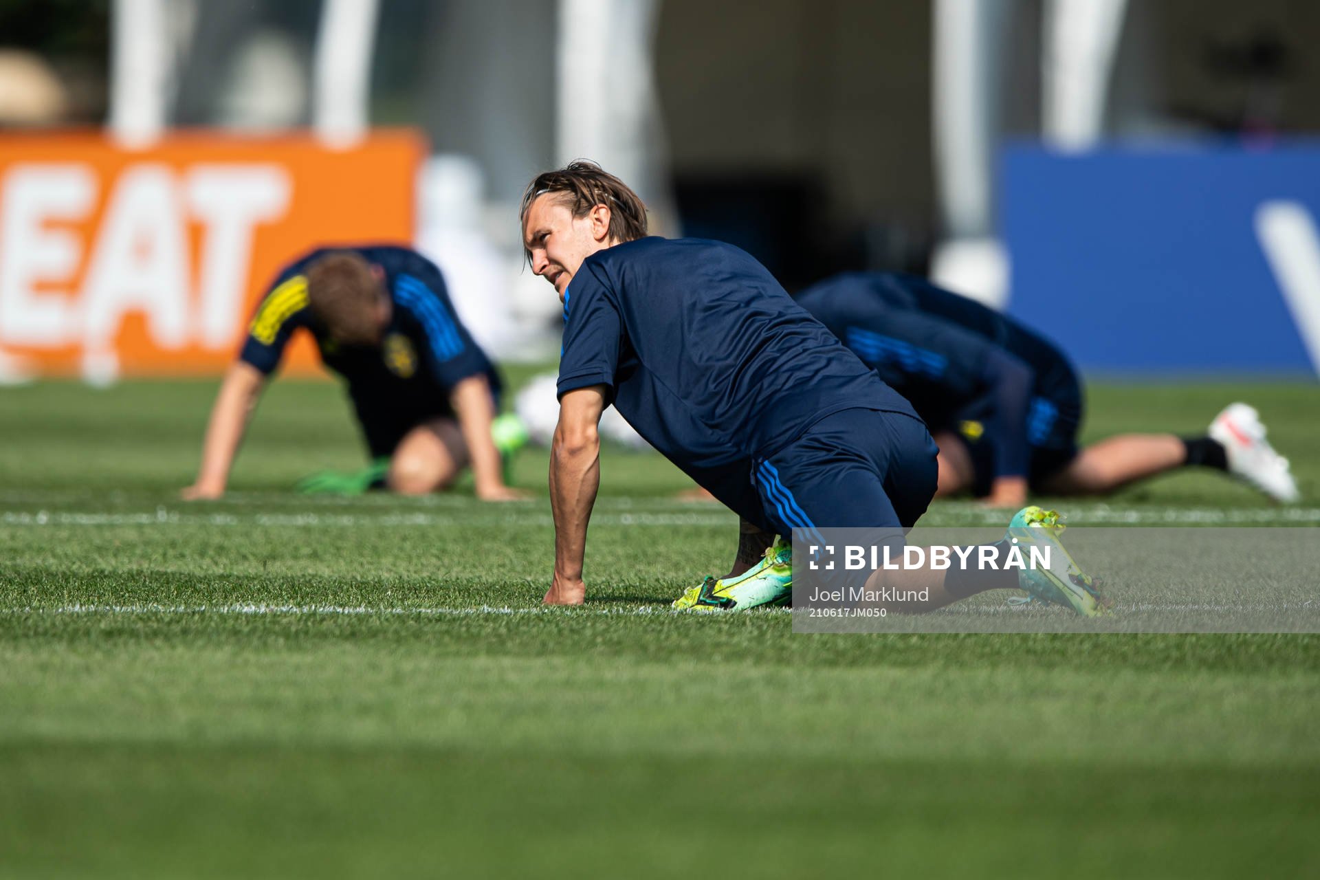 Kristoffer Olsson of the Swedish national football team at