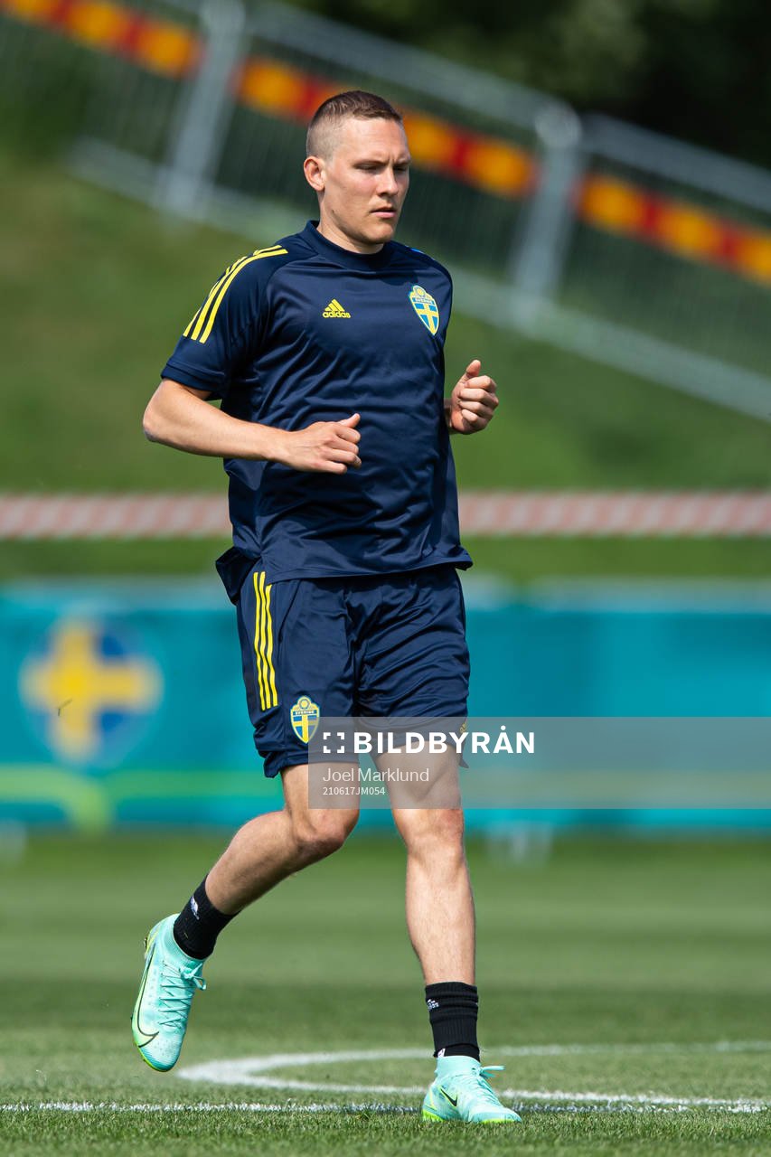 Ludwig Augustinsson of the Swedish national football team