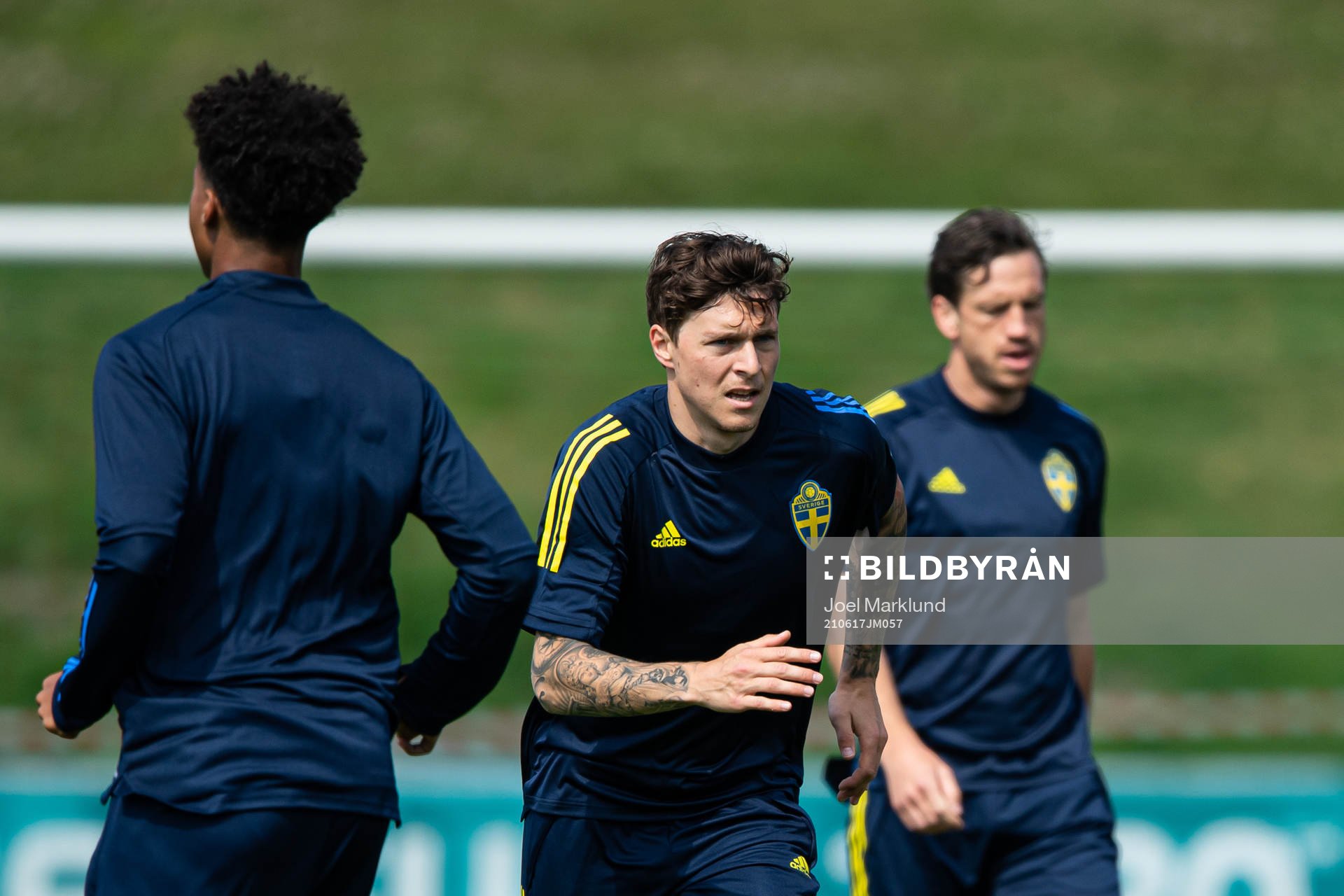 Victor Nilsson Lindelöf of the Swedish national football