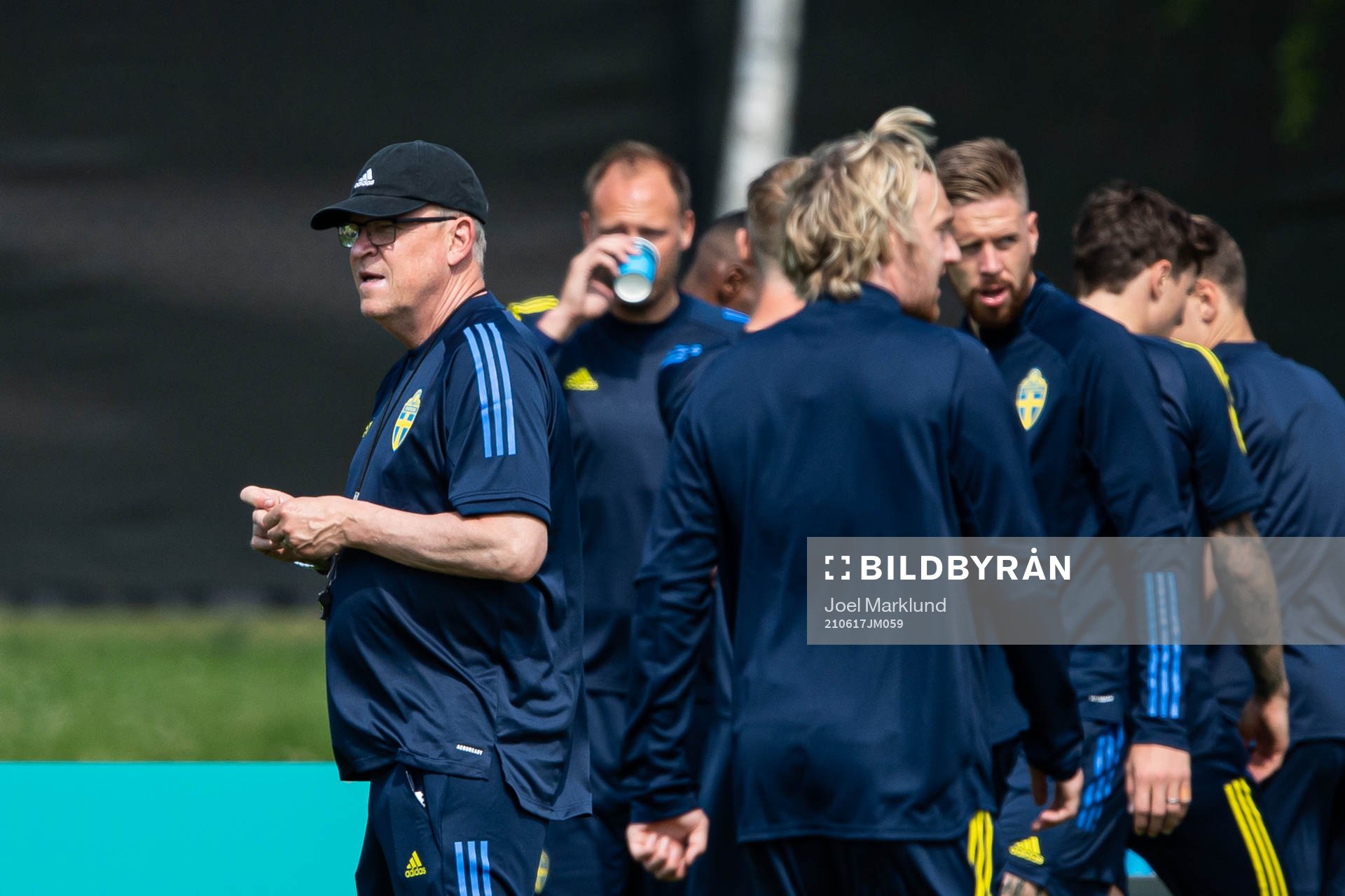 Head coach Janne Andersson of the Swedish national football