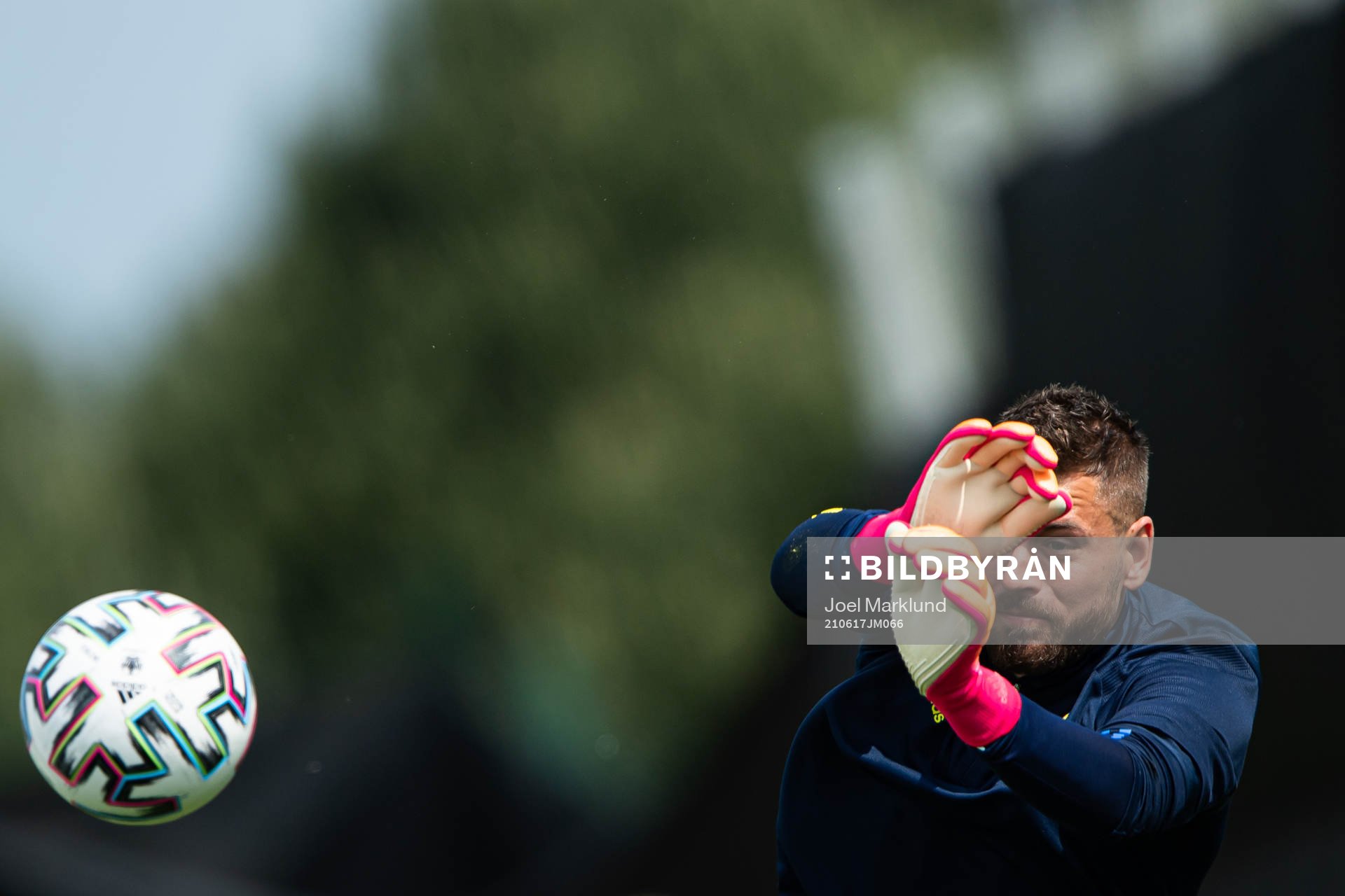 Kristoffer Nordfeldt of the Swedish national football team