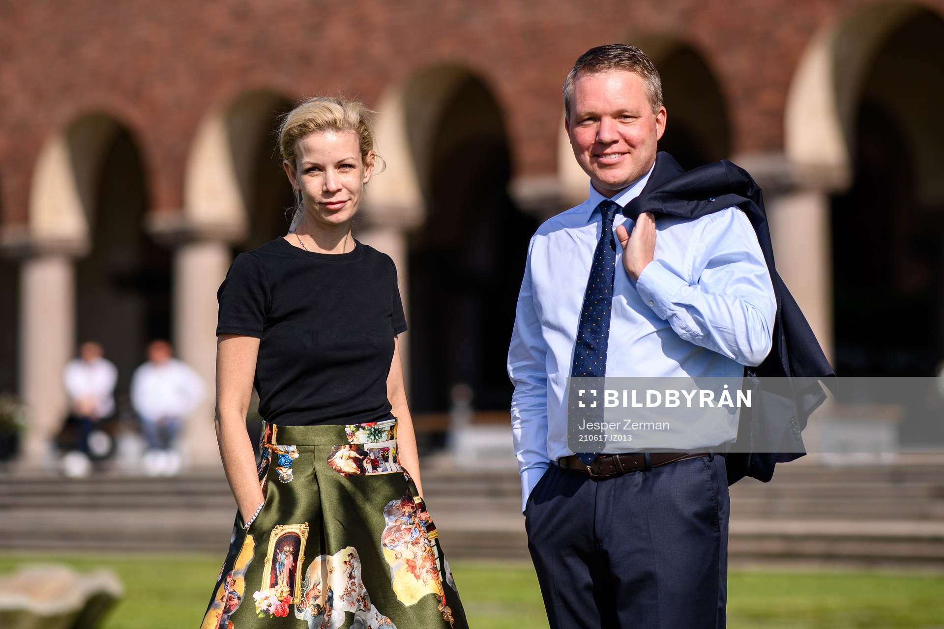 Finansborgarråd Anna König Jerlmyr och Svenska